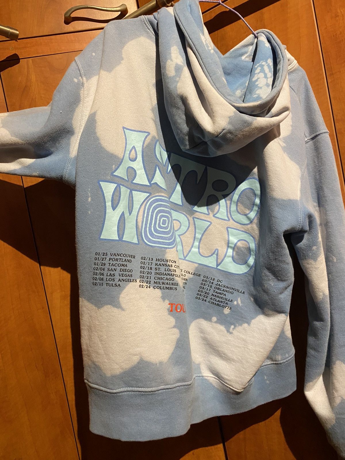 Travis Scott Cloud hoodie merch astroworld tour Grailed