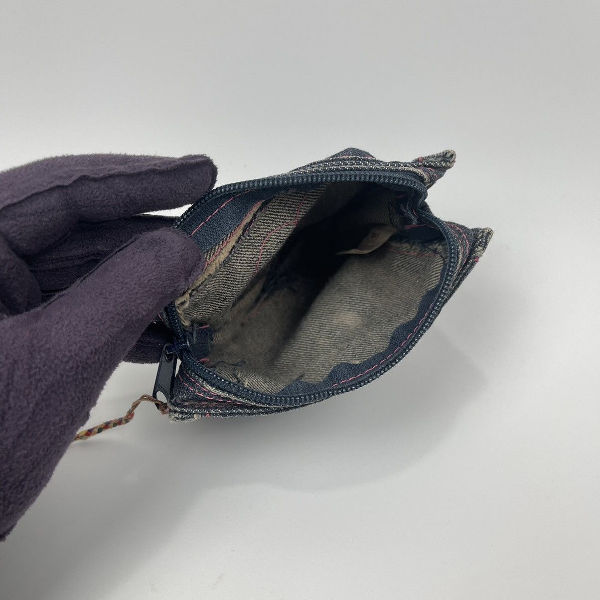 Japanese Brand 🇯🇵 denim pockets bag(hand made)made in japan Size ONE SIZE - 4 Thumbnail