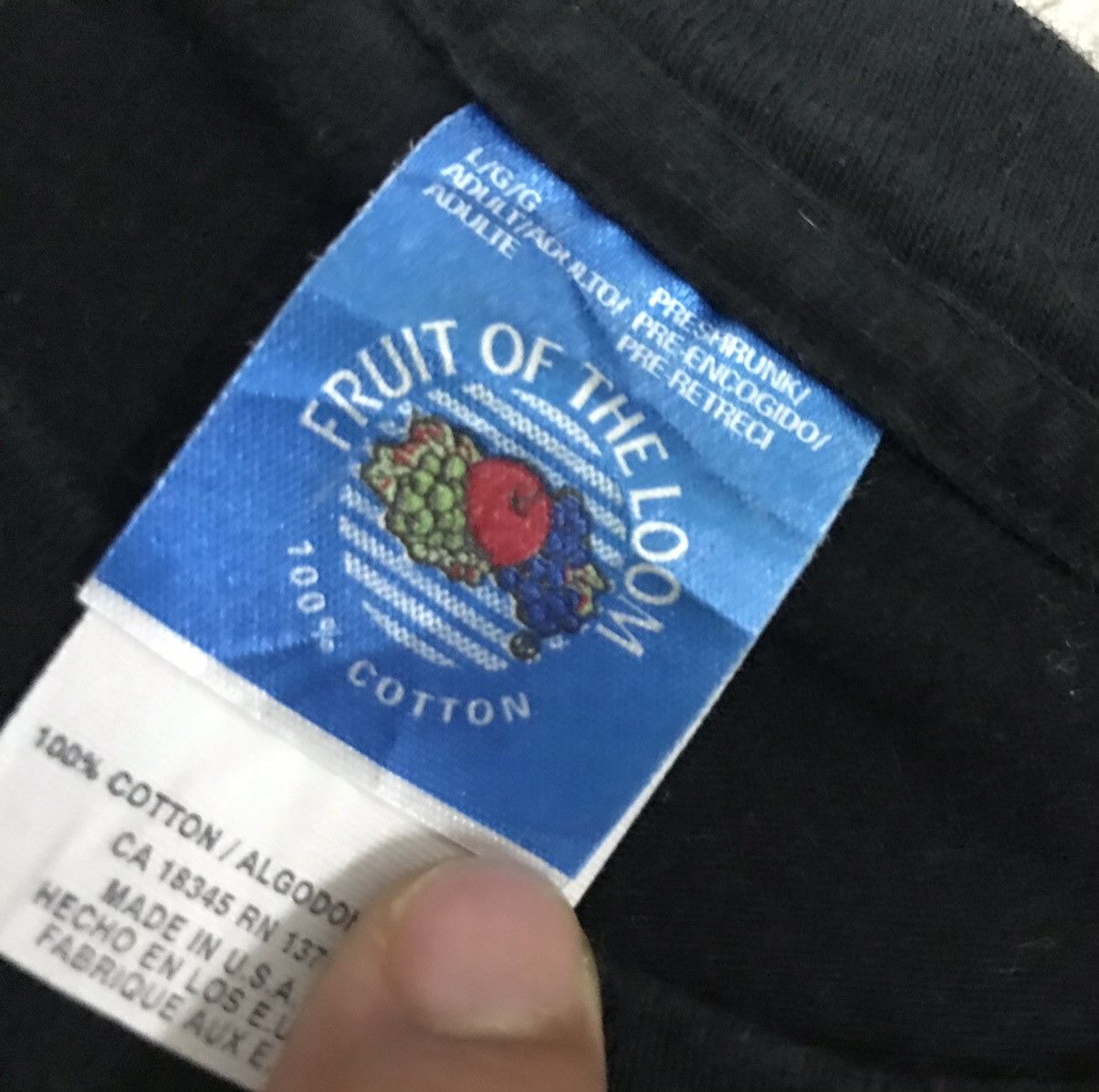 Fruit Of The Loom × Vintage Vintage 90s Movie Tshirt Unworn Fruit of the Loom Tag Size US L / EU 52-54 / 3 - 9 Thumbnail