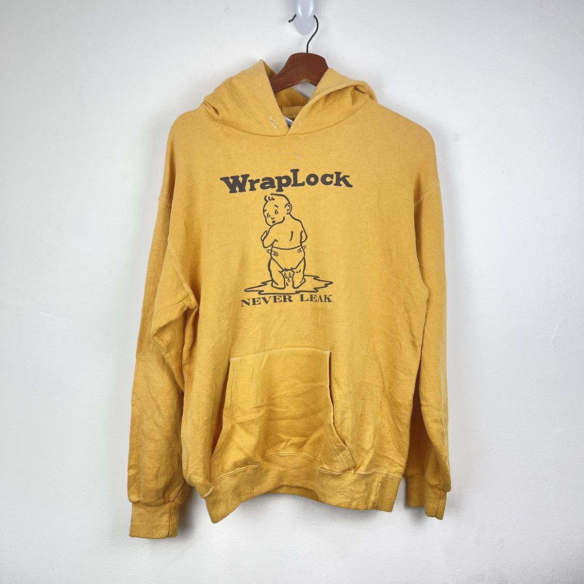 Vintage Vintage 90s wraplock hoodie Size US M / EU 48-50 / 2 - 1 Thumbnail