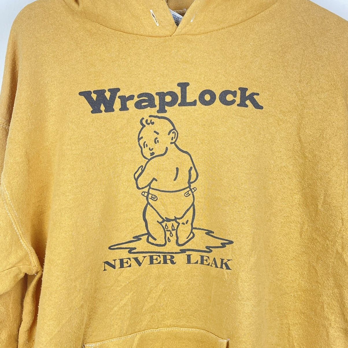 Vintage Vintage 90s wraplock hoodie Size US M / EU 48-50 / 2 - 5 Thumbnail