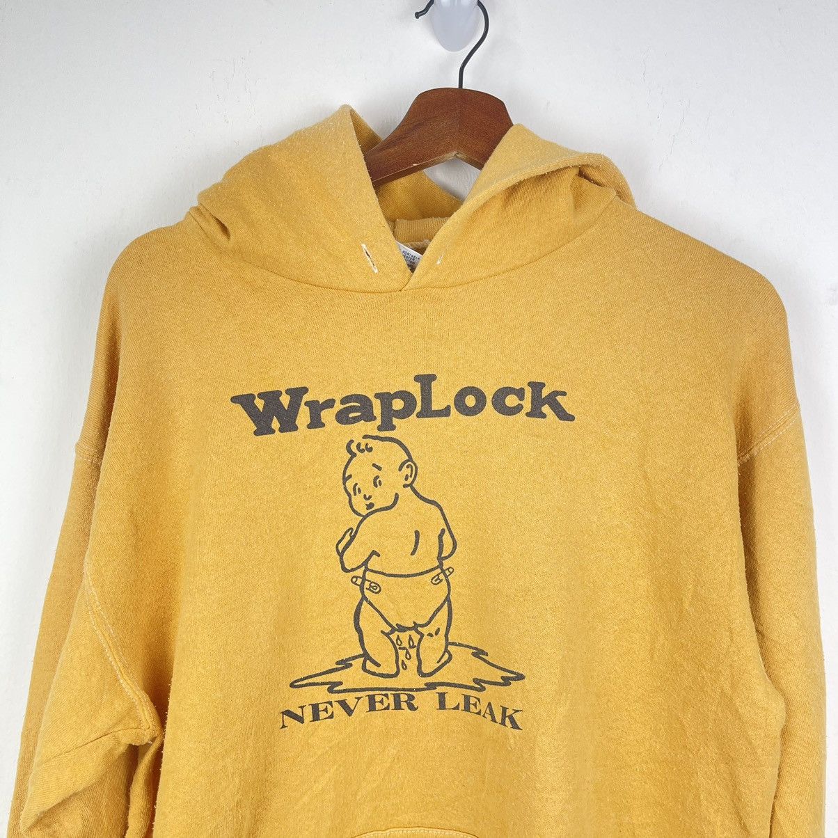 Vintage Vintage 90s wraplock hoodie Size US M / EU 48-50 / 2 - 6 Thumbnail