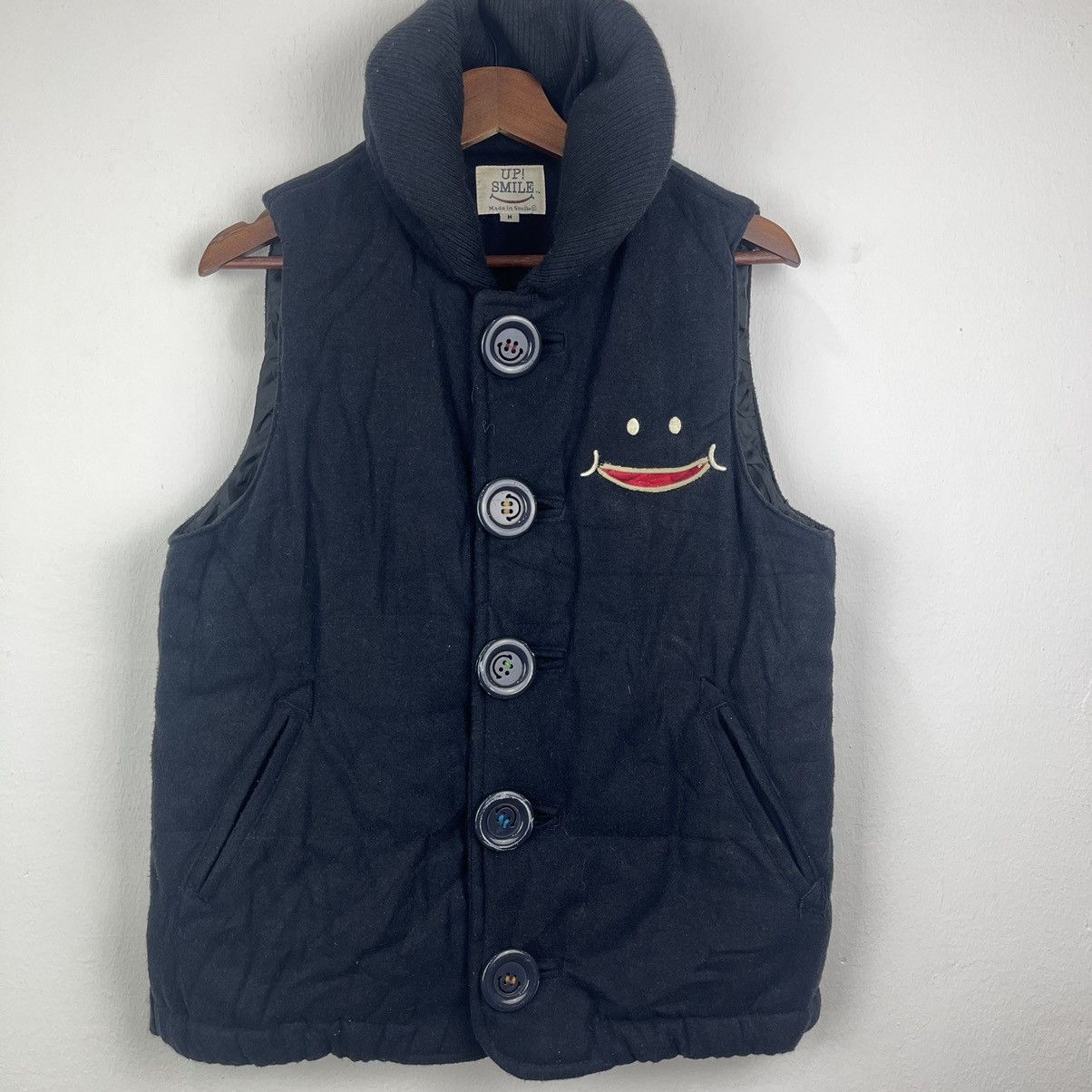 Japanese Brand UP SMILE Vest for cool or winter season Size US M / EU 48-50 / 2 - 1 Thumbnail