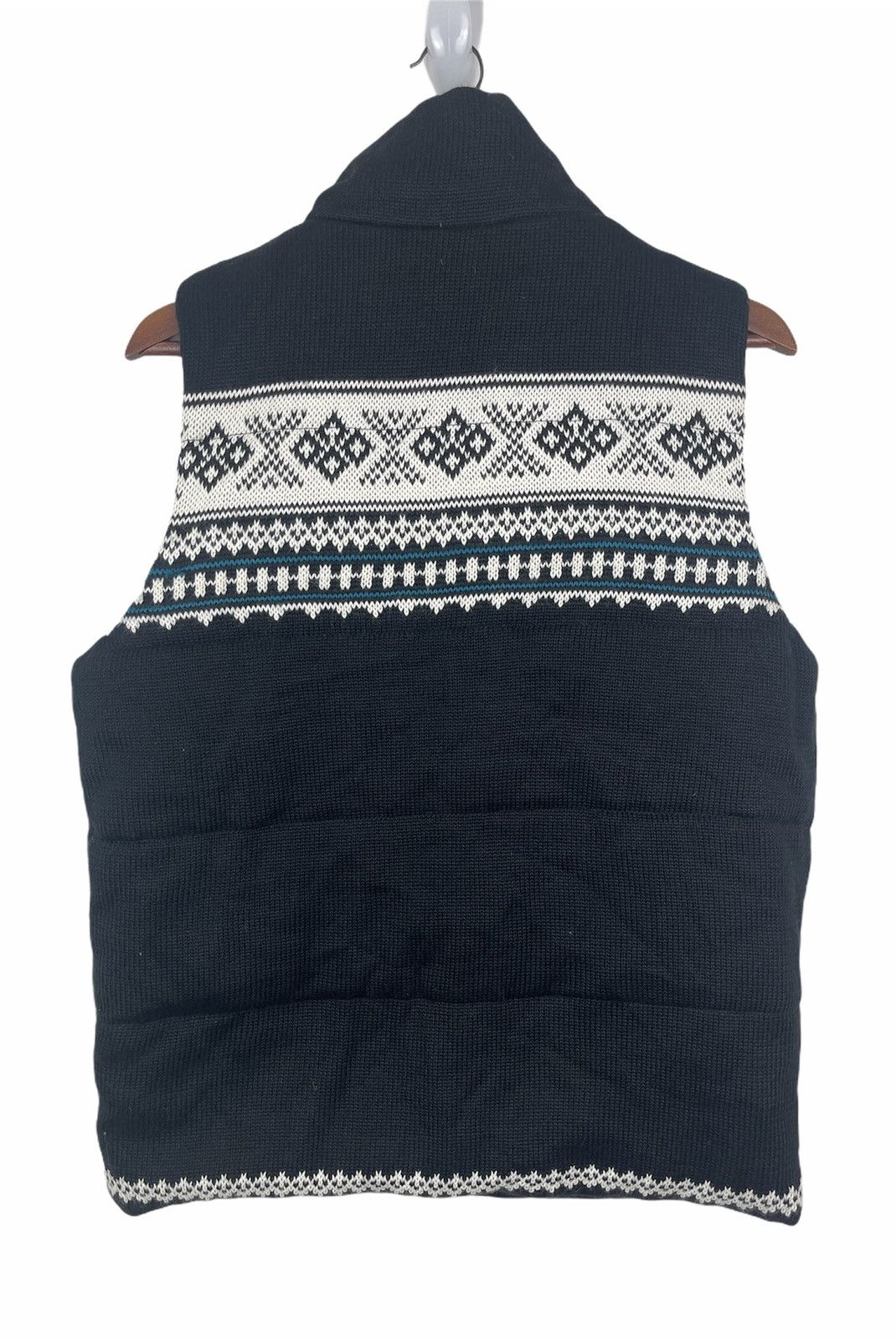 Japanese Brand Vintage knitted vest sleeveless jacket Size US M / EU 48-50 / 2 - 2 Thumbnail