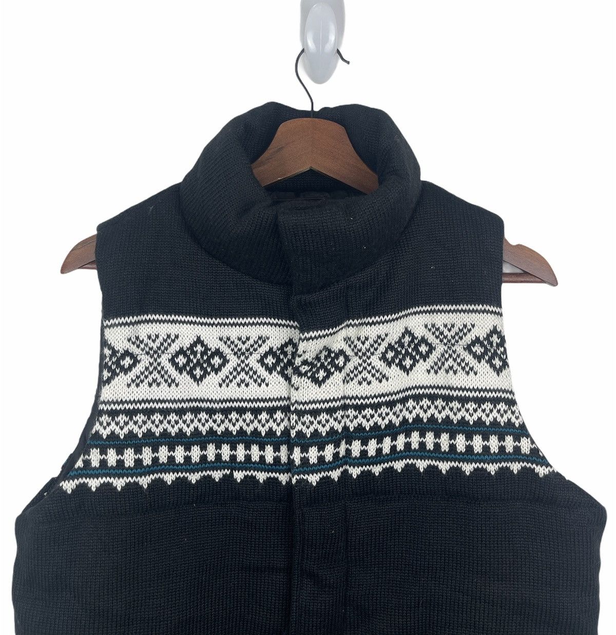 Japanese Brand Vintage knitted vest sleeveless jacket Size US M / EU 48-50 / 2 - 3 Thumbnail