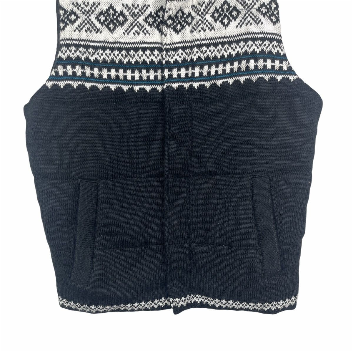 Japanese Brand Vintage knitted vest sleeveless jacket Size US M / EU 48-50 / 2 - 4 Thumbnail