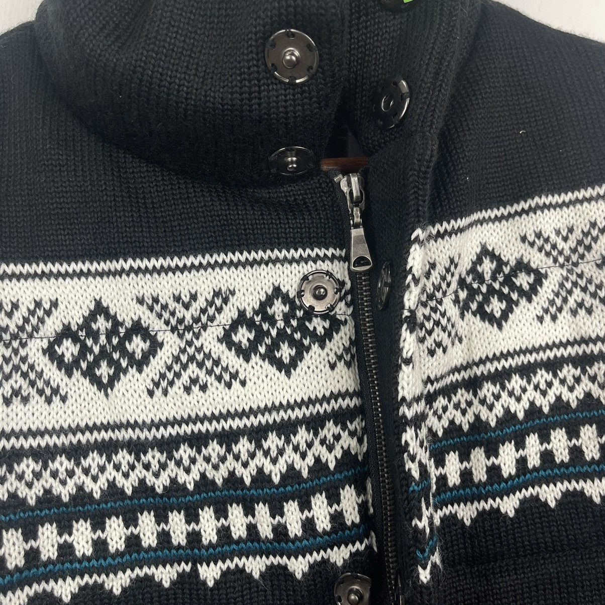 Japanese Brand Vintage knitted vest sleeveless jacket Size US M / EU 48-50 / 2 - 7 Thumbnail