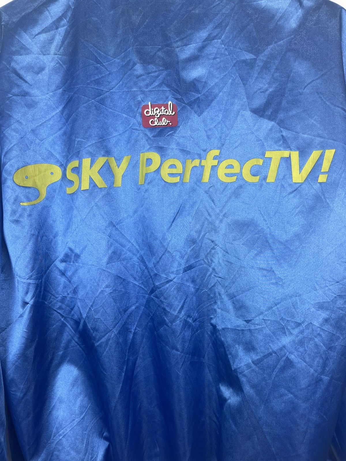 If Six Was Nine VINTAGE 80s SKY PERFEC TV SATIN JACKET Size US L / EU 52-54 / 3 - 8 Thumbnail
