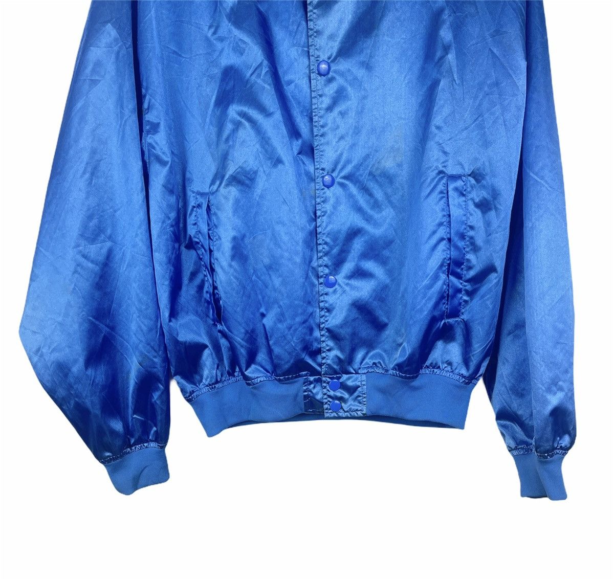 If Six Was Nine VINTAGE 80s SKY PERFEC TV SATIN JACKET Size US L / EU 52-54 / 3 - 7 Thumbnail