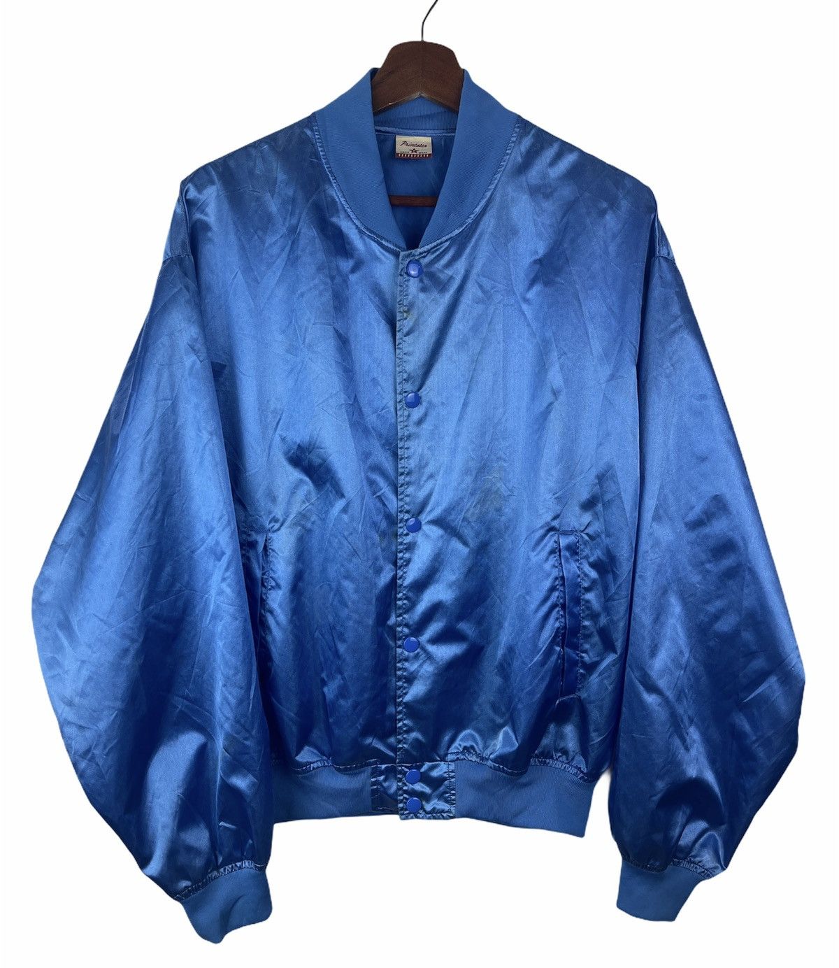 If Six Was Nine VINTAGE 80s SKY PERFEC TV SATIN JACKET Size US L / EU 52-54 / 3 - 1 Thumbnail