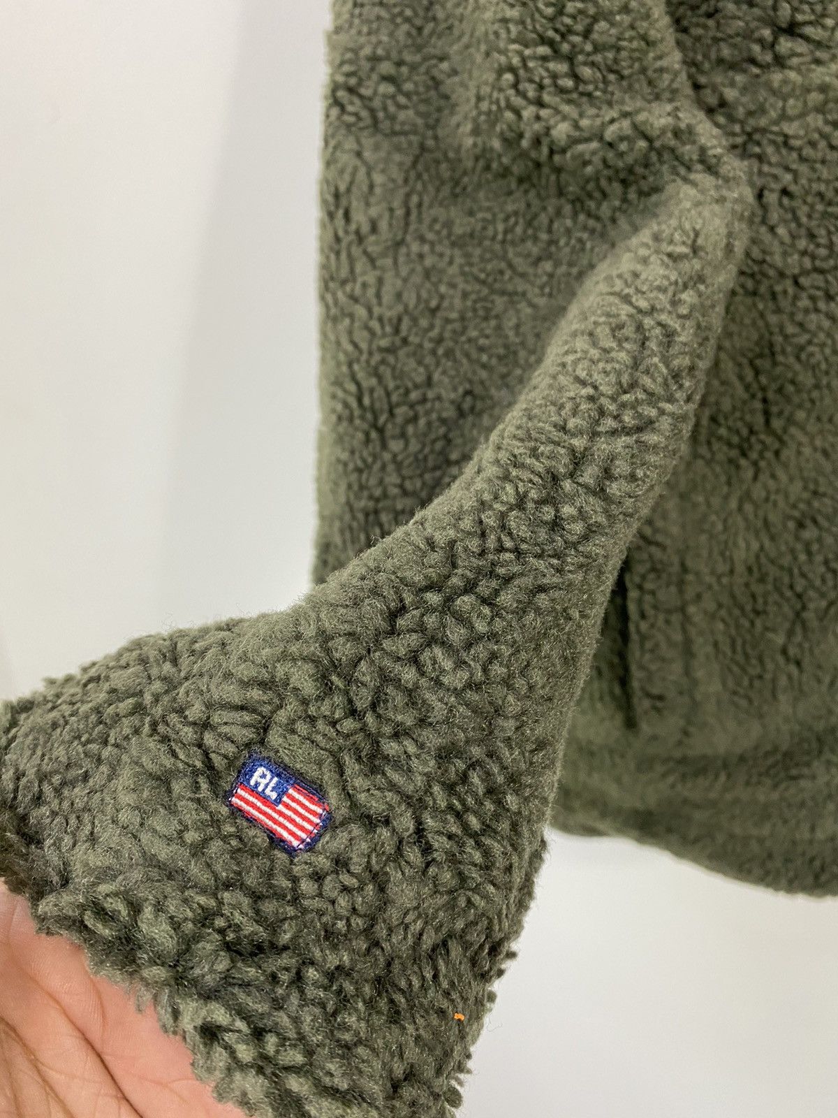 Polo Ralph Lauren Polo Jeans Ralph Lauren Sherpa Flecee Jacket Half Zipper Size US L / EU 52-54 / 3 - 5 Thumbnail