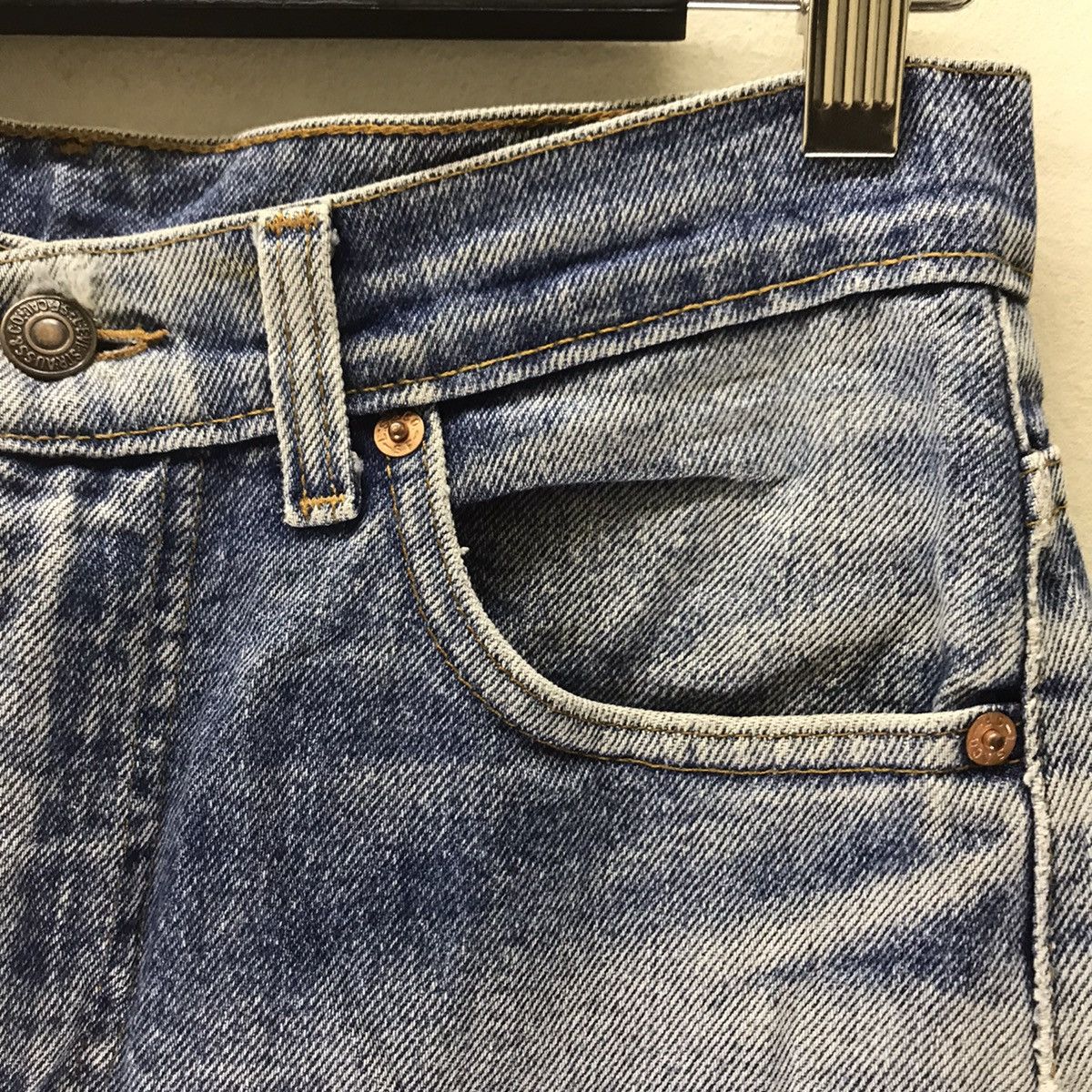 Levi's Vintage 90s Levis 505 Grunge Jeans Distressed Size US 30 / EU 46 - 5 Thumbnail