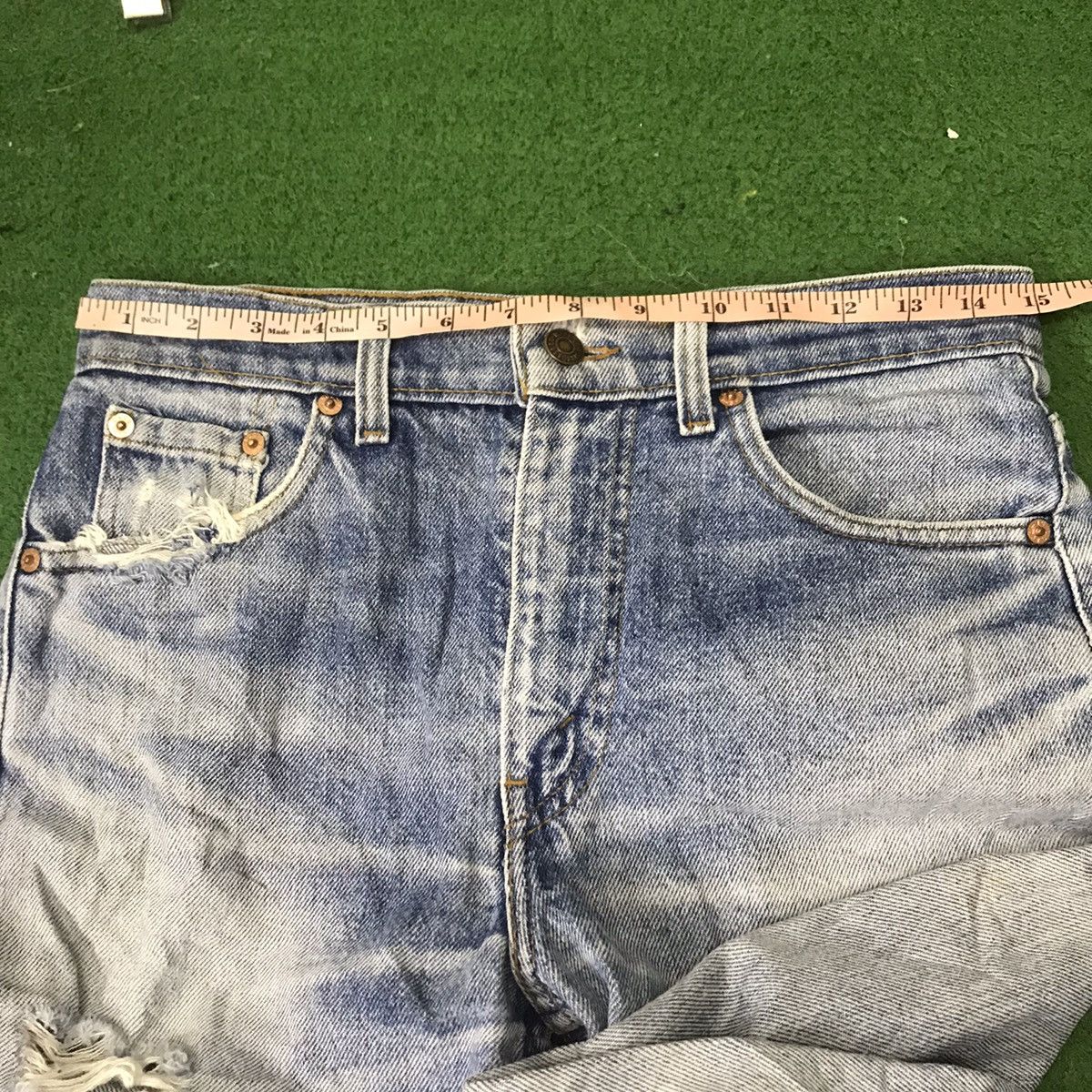 Levi's Vintage 90s Levis 505 Grunge Jeans Distressed Size US 30 / EU 46 - 18 Thumbnail