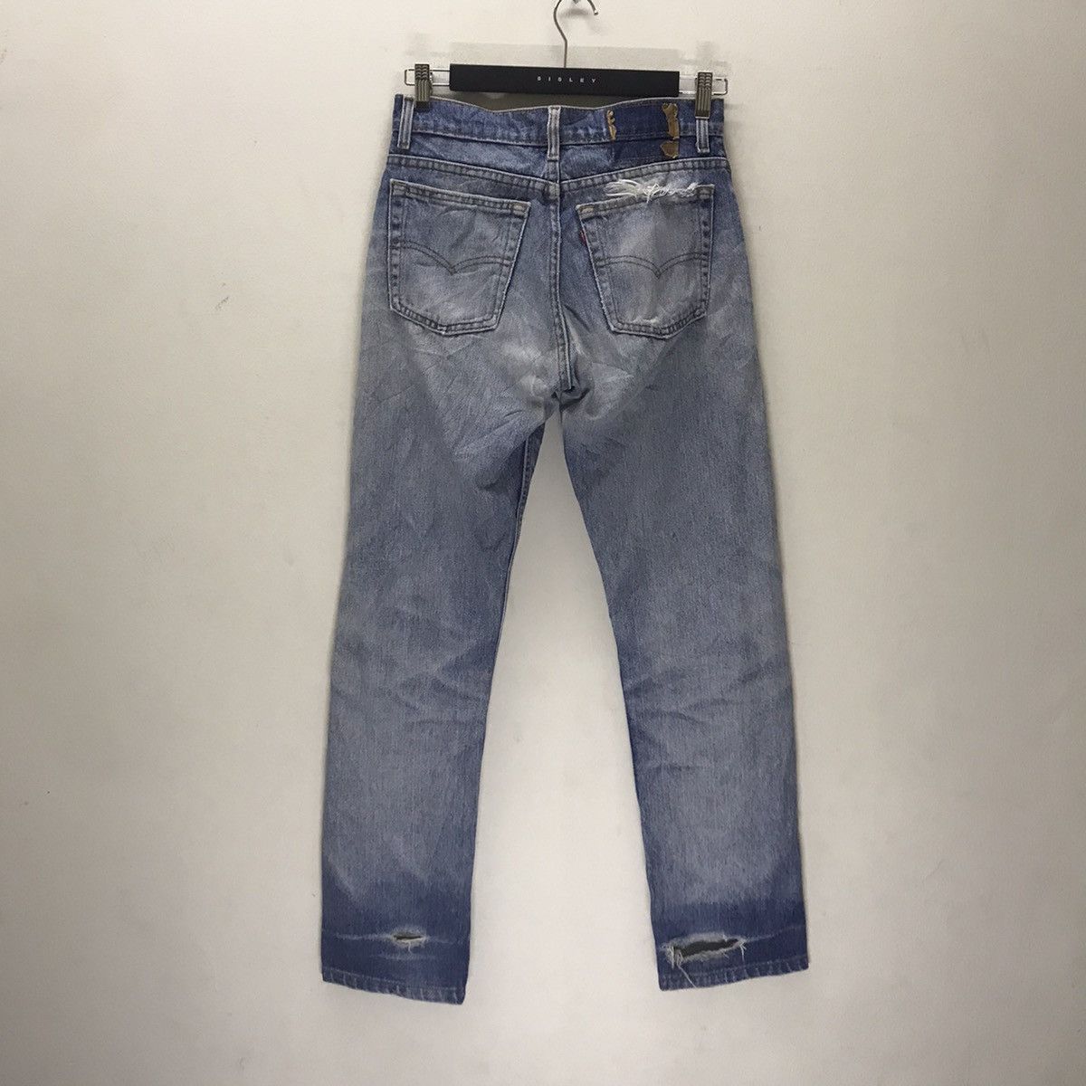 Levi's Vintage 90s Levis 505 Grunge Jeans Distressed Size US 30 / EU 46 - 10 Thumbnail