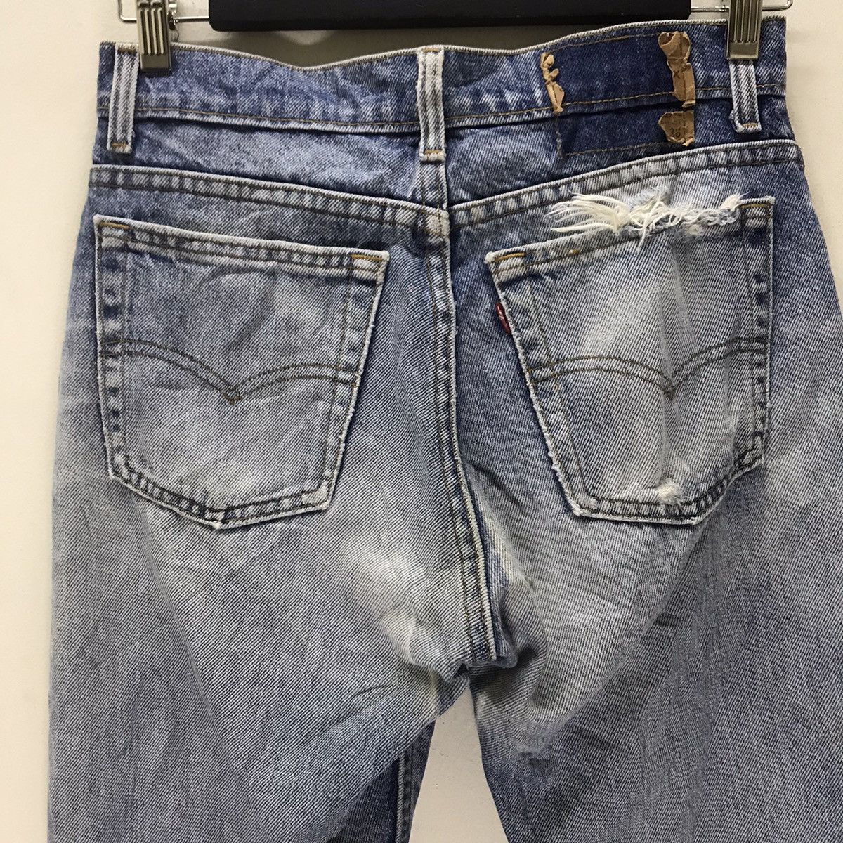 Levi's Vintage 90s Levis 505 Grunge Jeans Distressed Size US 30 / EU 46 - 11 Thumbnail