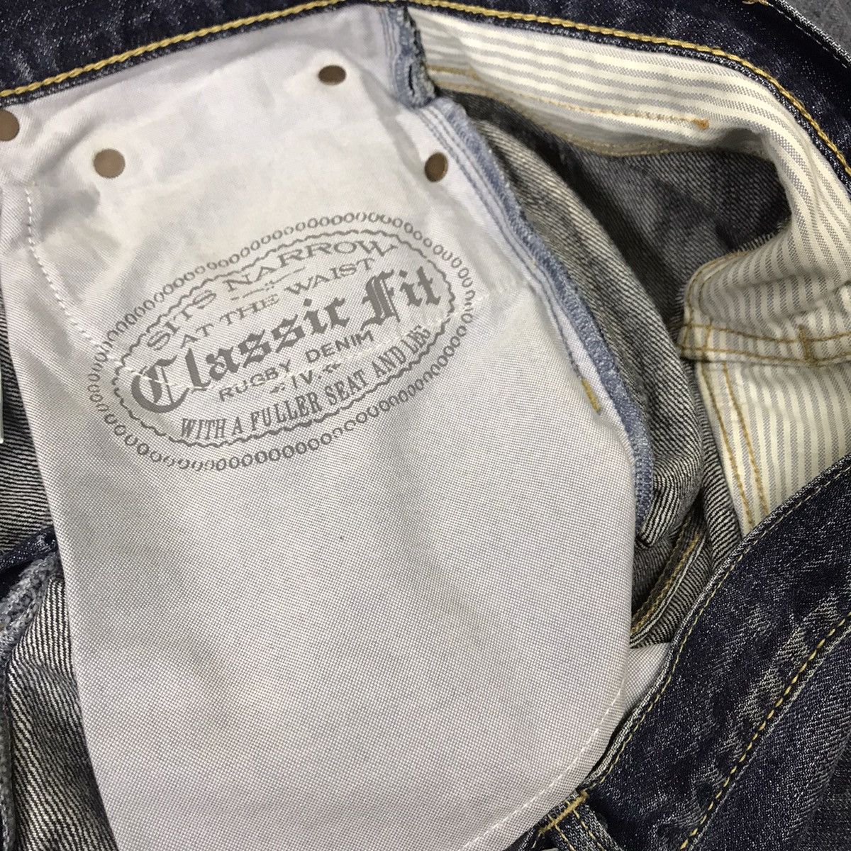 Rugby Ralph Lauren Vintage Ralph Lauren Rugby Classic Denim Jeans Size US 32 / EU 48 - 23 Thumbnail