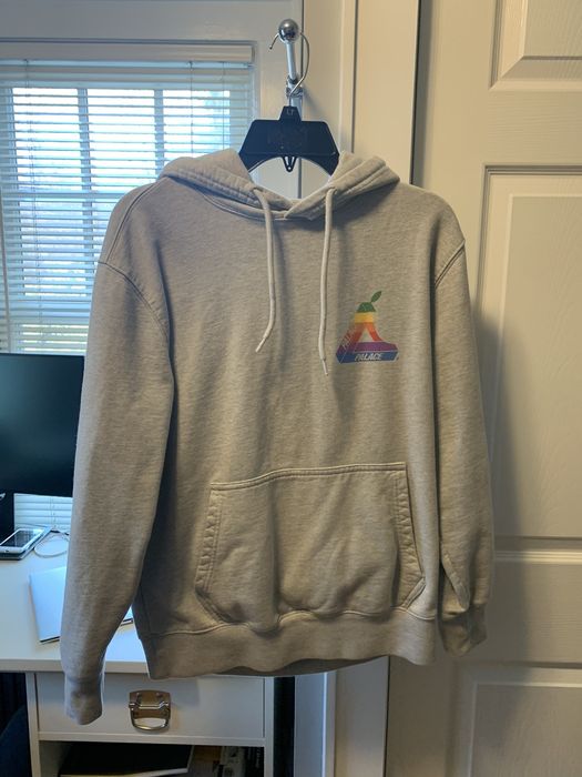 Palace apple logo hot sale hoodie