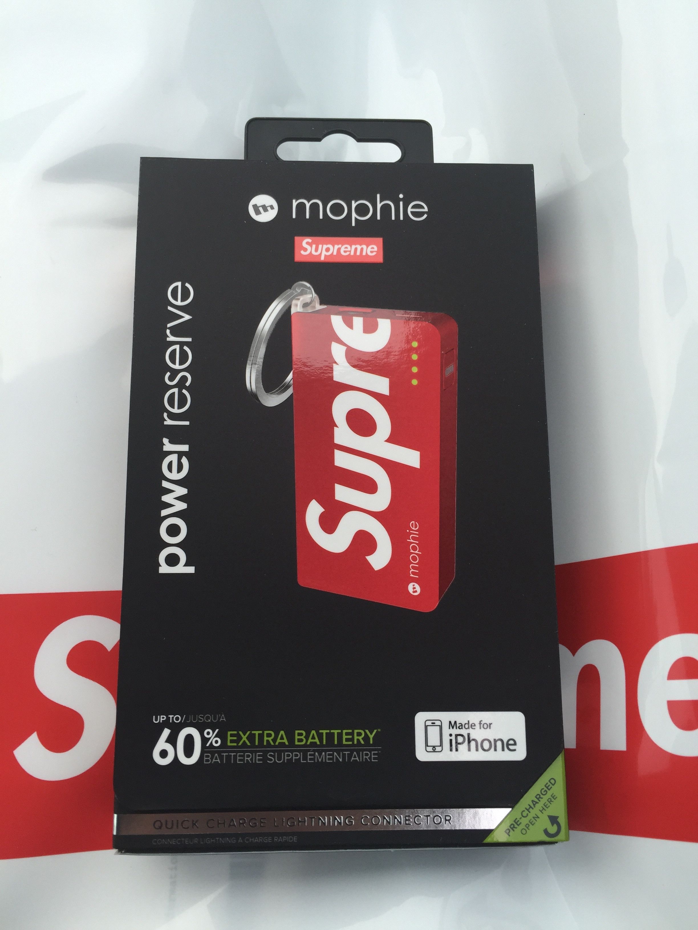 Supreme Supreme mophie power reserve Grailed