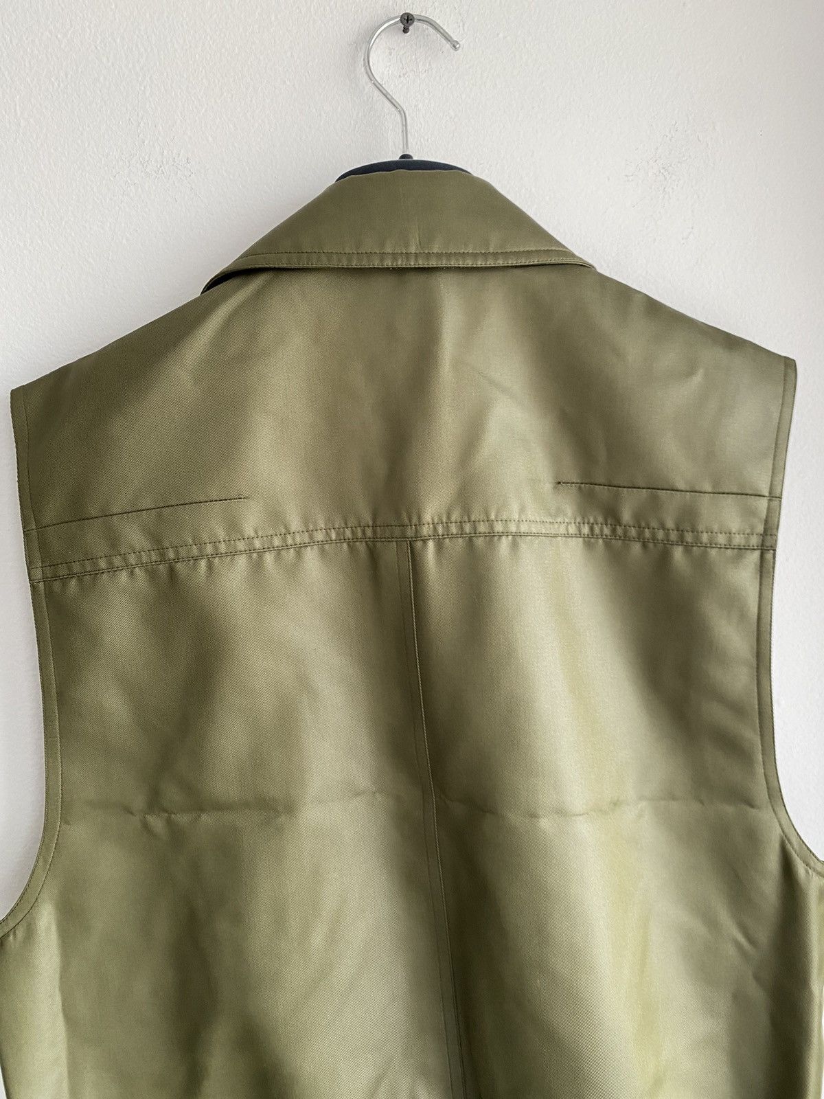 Dior × Hedi Slimane Dior Homme 05 RUNWAY LOOK #47 Hedi Army Green Vest jacket Size US M / EU 48-50 / 2 - 10 Thumbnail