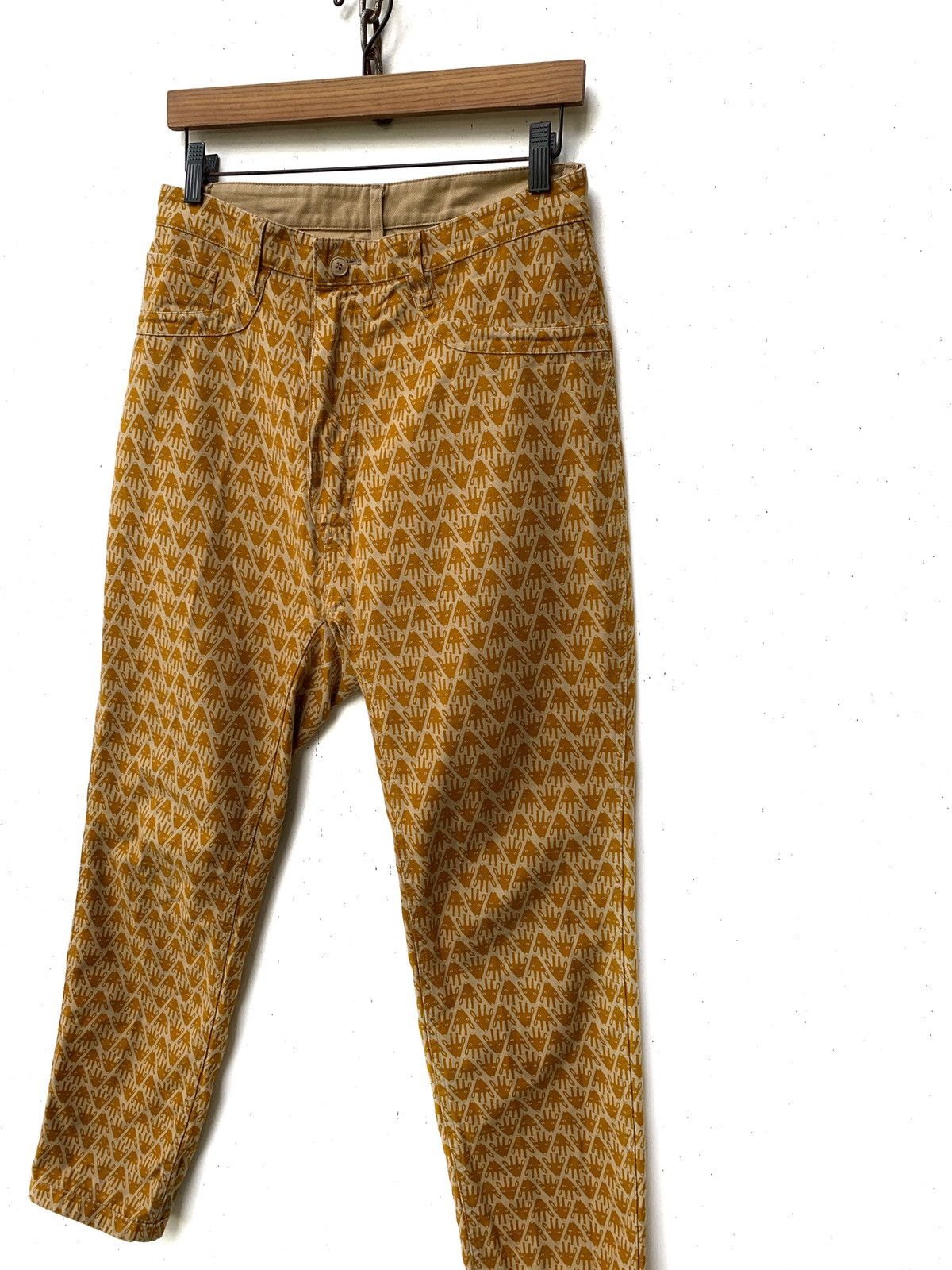 Issey Miyake × Japanese Brand Issey Miyake Designer Ne-Net Overprint Pant Size US 30 / EU 46 - 4 Thumbnail