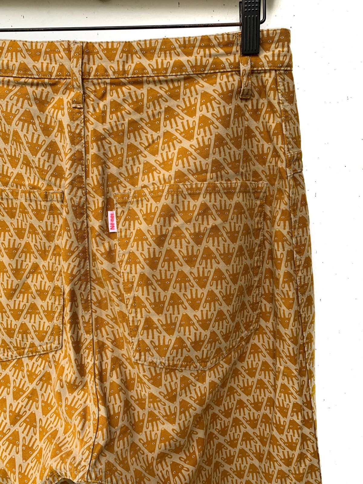 Issey Miyake × Japanese Brand Issey Miyake Designer Ne-Net Overprint Pant Size US 30 / EU 46 - 7 Thumbnail