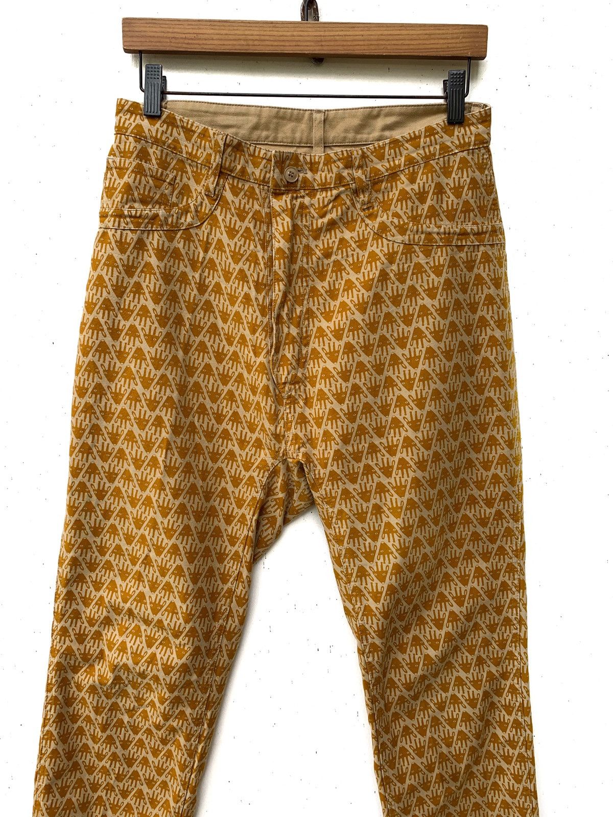 Issey Miyake × Japanese Brand Issey Miyake Designer Ne-Net Overprint Pant Size US 30 / EU 46 - 3 Thumbnail
