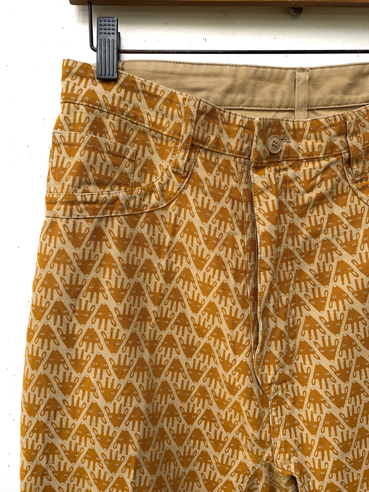 Issey Miyake × Japanese Brand Issey Miyake Designer Ne-Net Overprint Pant Size US 30 / EU 46 - 5 Thumbnail