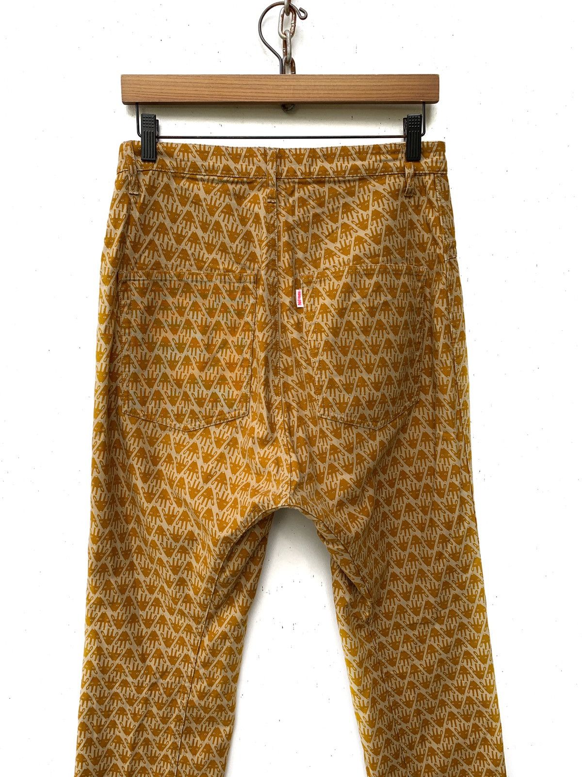 Issey Miyake × Japanese Brand Issey Miyake Designer Ne-Net Overprint Pant Size US 30 / EU 46 - 6 Thumbnail