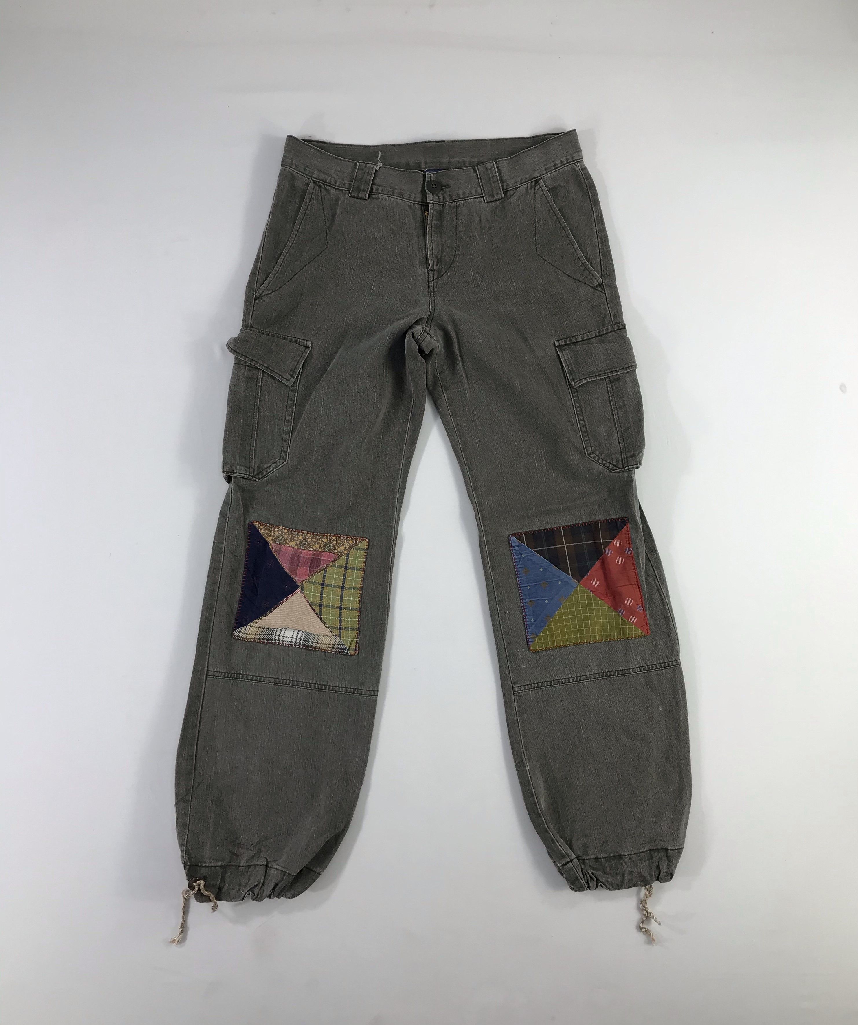 Japanese Brand Home Spun Cargo Pant Parachute Kapital Style Size US 30 / EU 46 - 1 Thumbnail