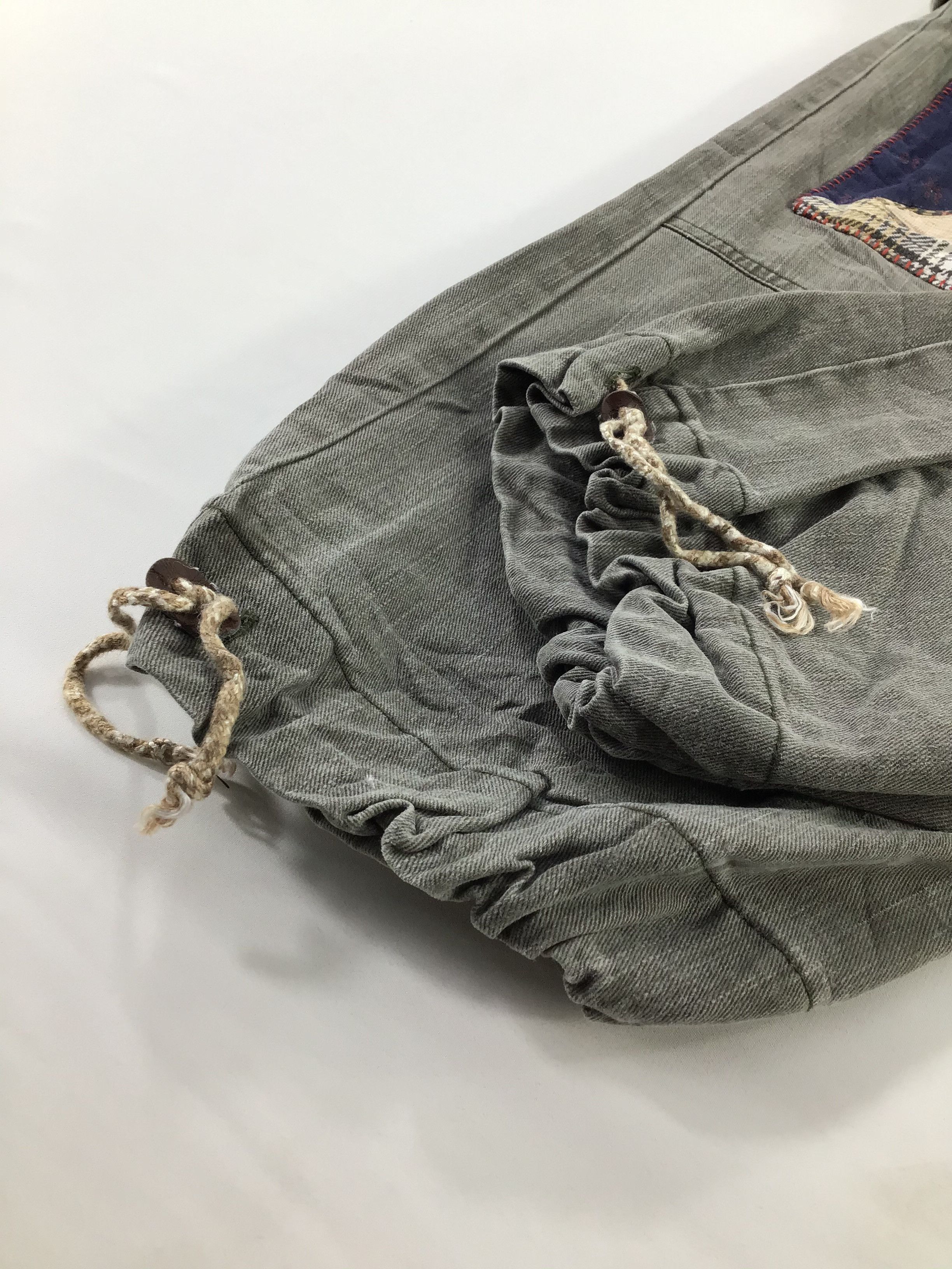 Japanese Brand Home Spun Cargo Pant Parachute Kapital Style Size US 30 / EU 46 - 3 Thumbnail