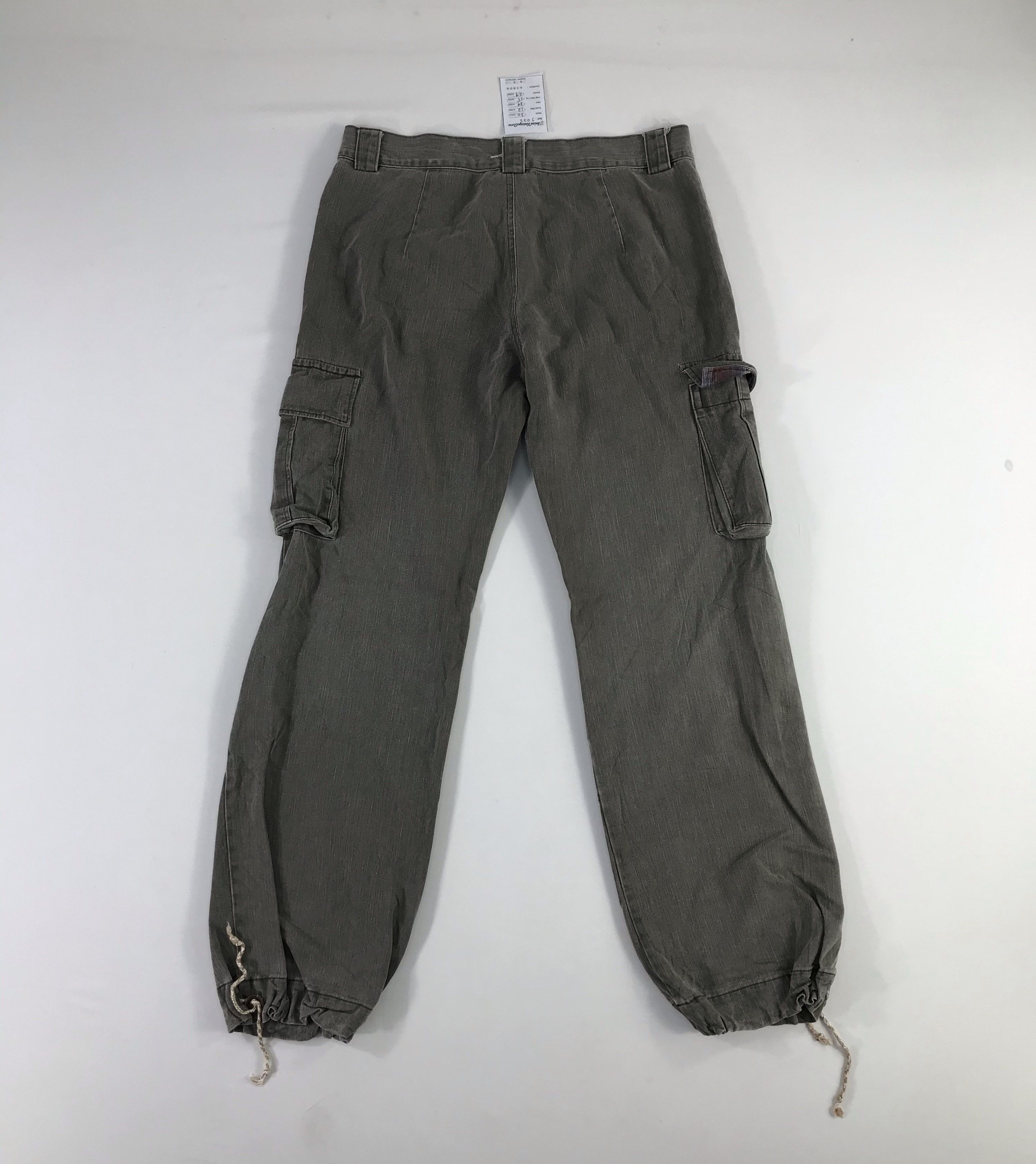Japanese Brand Home Spun Cargo Pant Parachute Kapital Style Size US 30 / EU 46 - 2 Thumbnail