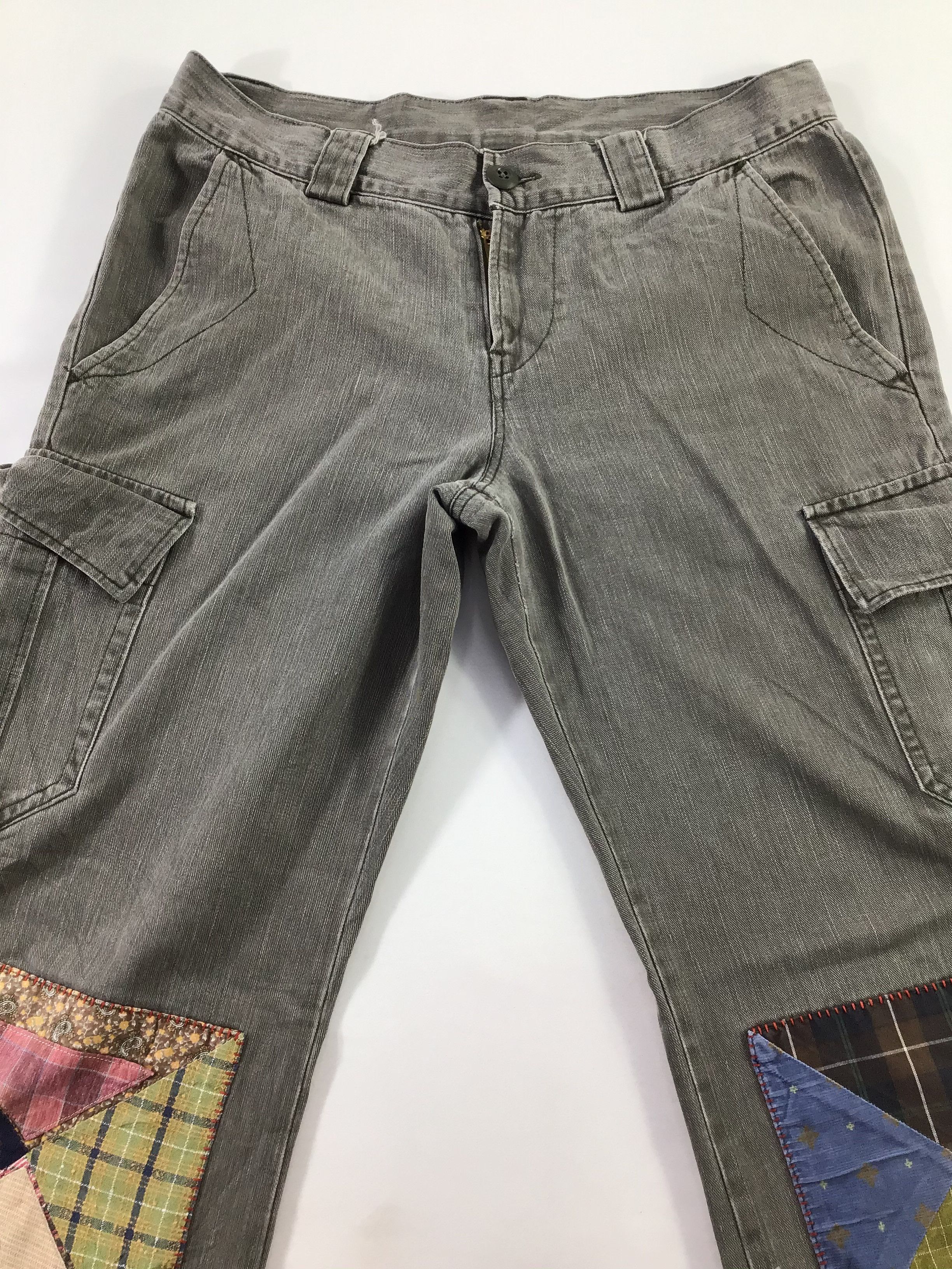 Japanese Brand Home Spun Cargo Pant Parachute Kapital Style Size US 30 / EU 46 - 4 Thumbnail