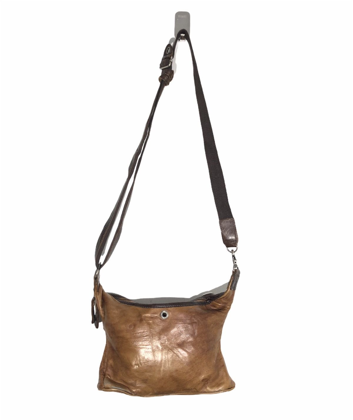 Genuine Leather Double Harvest Corporation Sling Leather Bag Size ONE SIZE - 6 Thumbnail