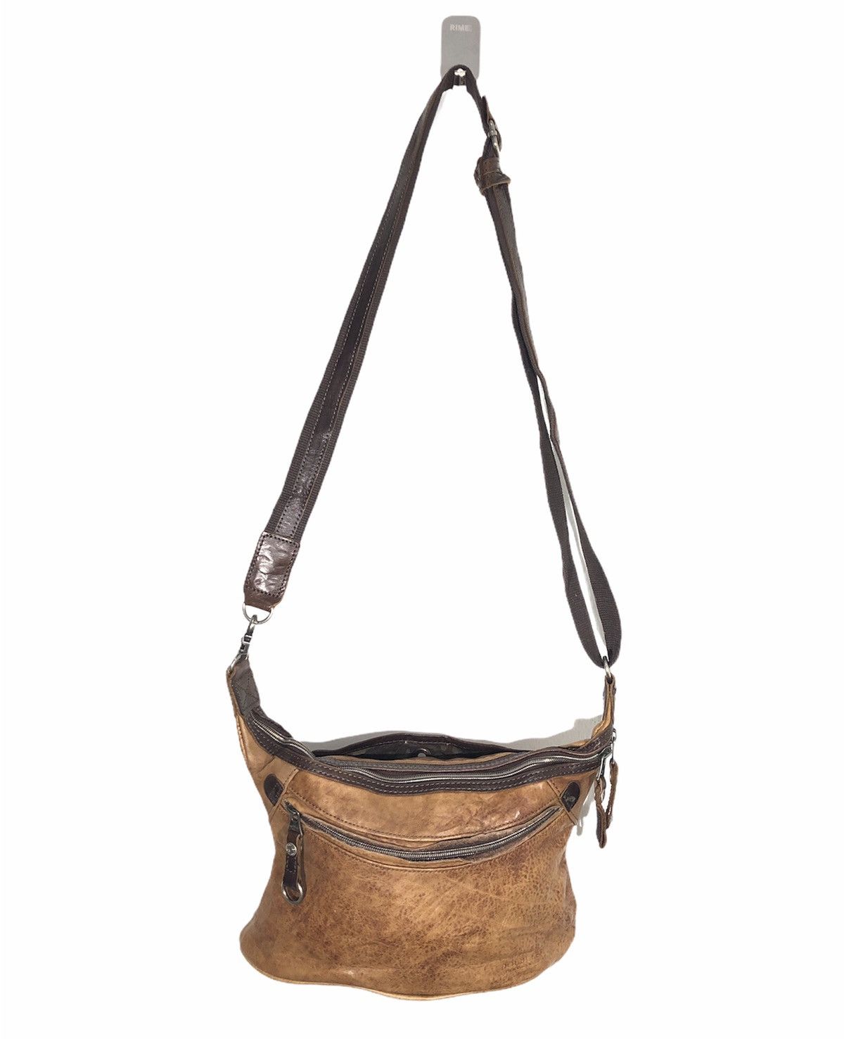 Genuine Leather Double Harvest Corporation Sling Leather Bag Size ONE SIZE - 1 Thumbnail