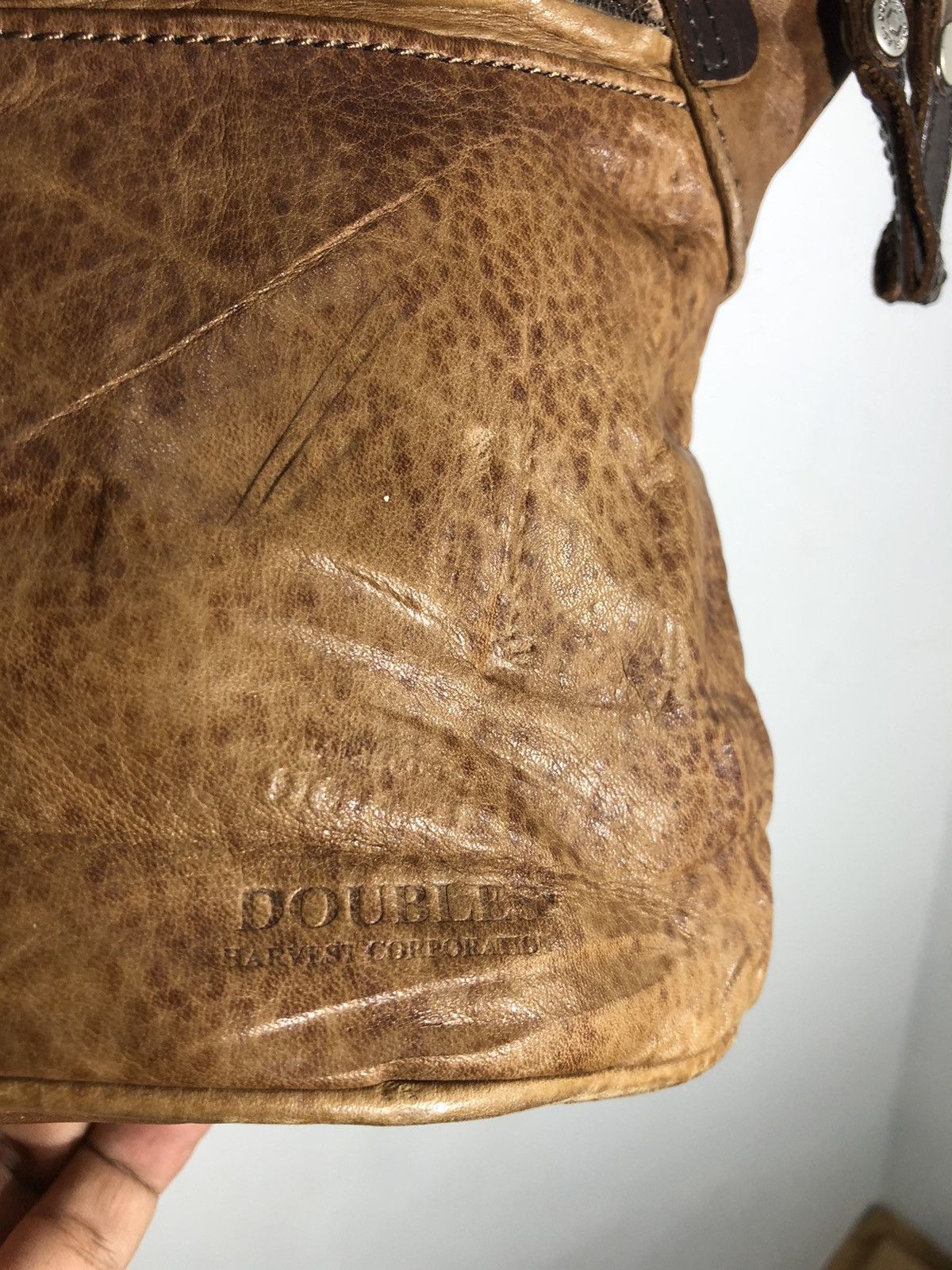 Genuine Leather Double Harvest Corporation Sling Leather Bag Size ONE SIZE - 4 Thumbnail