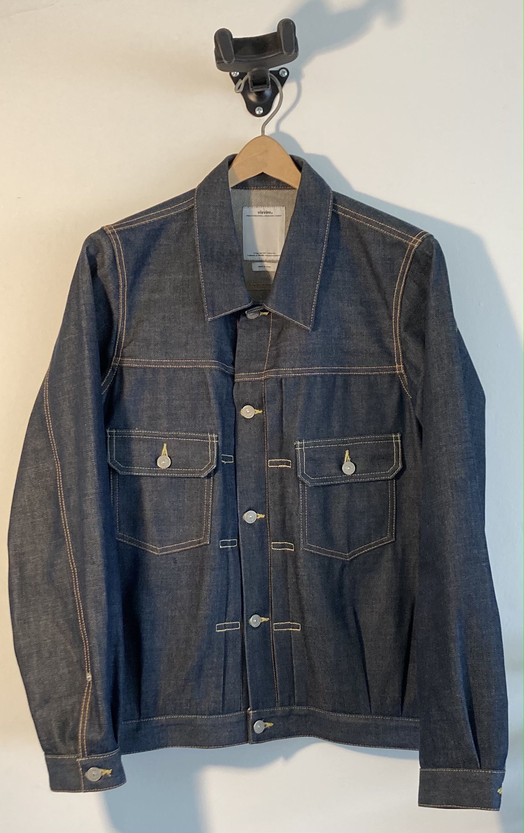 Visvim visvim SS 101 JKT UNWASHED JUMBO | Grailed