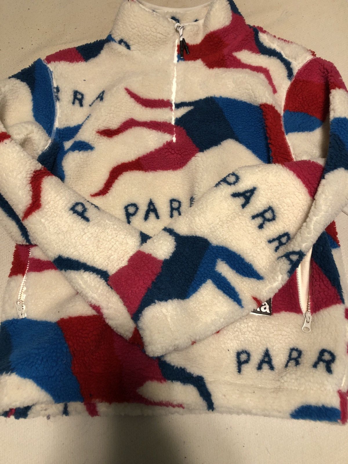 Parra zipper Foxes Sherpa