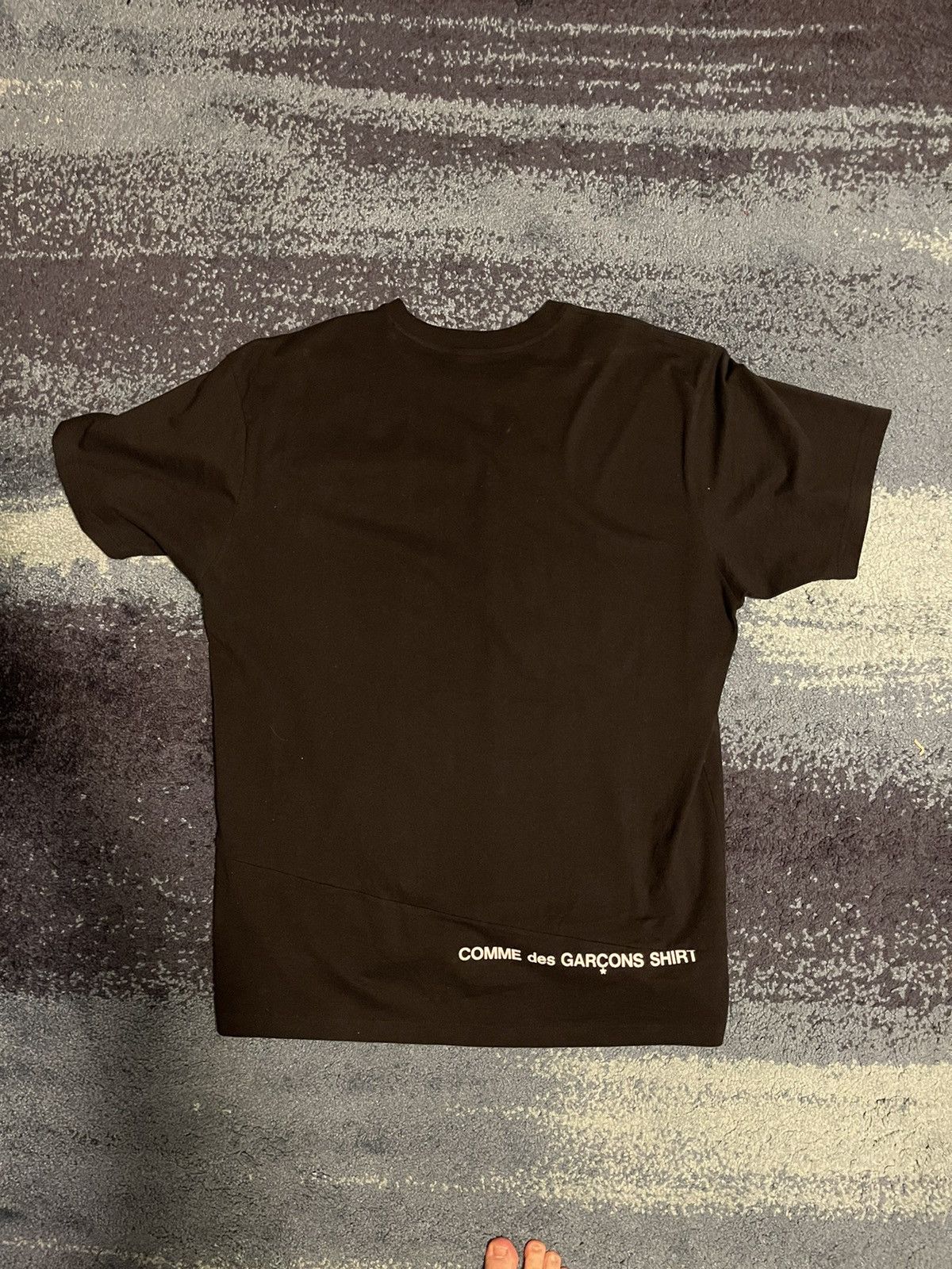 Comme des Garcons Supreme Supreme x Comme Des Garcons Split Box Logo Tee CDG Grailed