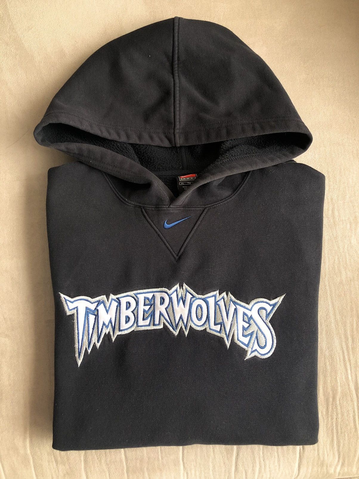 NBA Nike Vintage Vintage Nike Center Swoosh Timberwolves Hoodie NBA Grailed