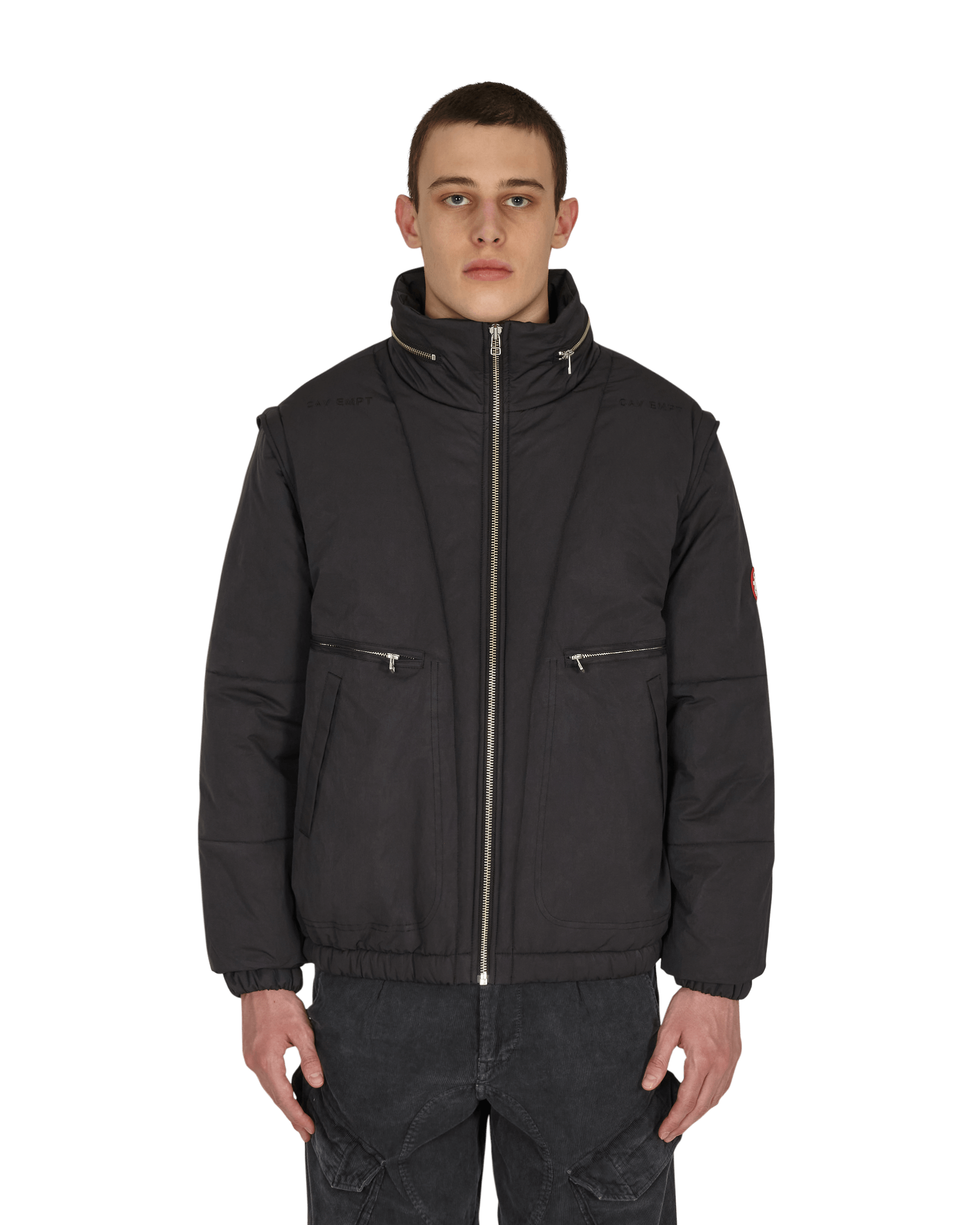 ジャケット・アウター C.E CAV EMPT DETACH SLEEVE BOMBER JACKET C.E/CAVEMPT】 DETACH SLEEVE BOMBER JACKET CES18JK01 | CAV