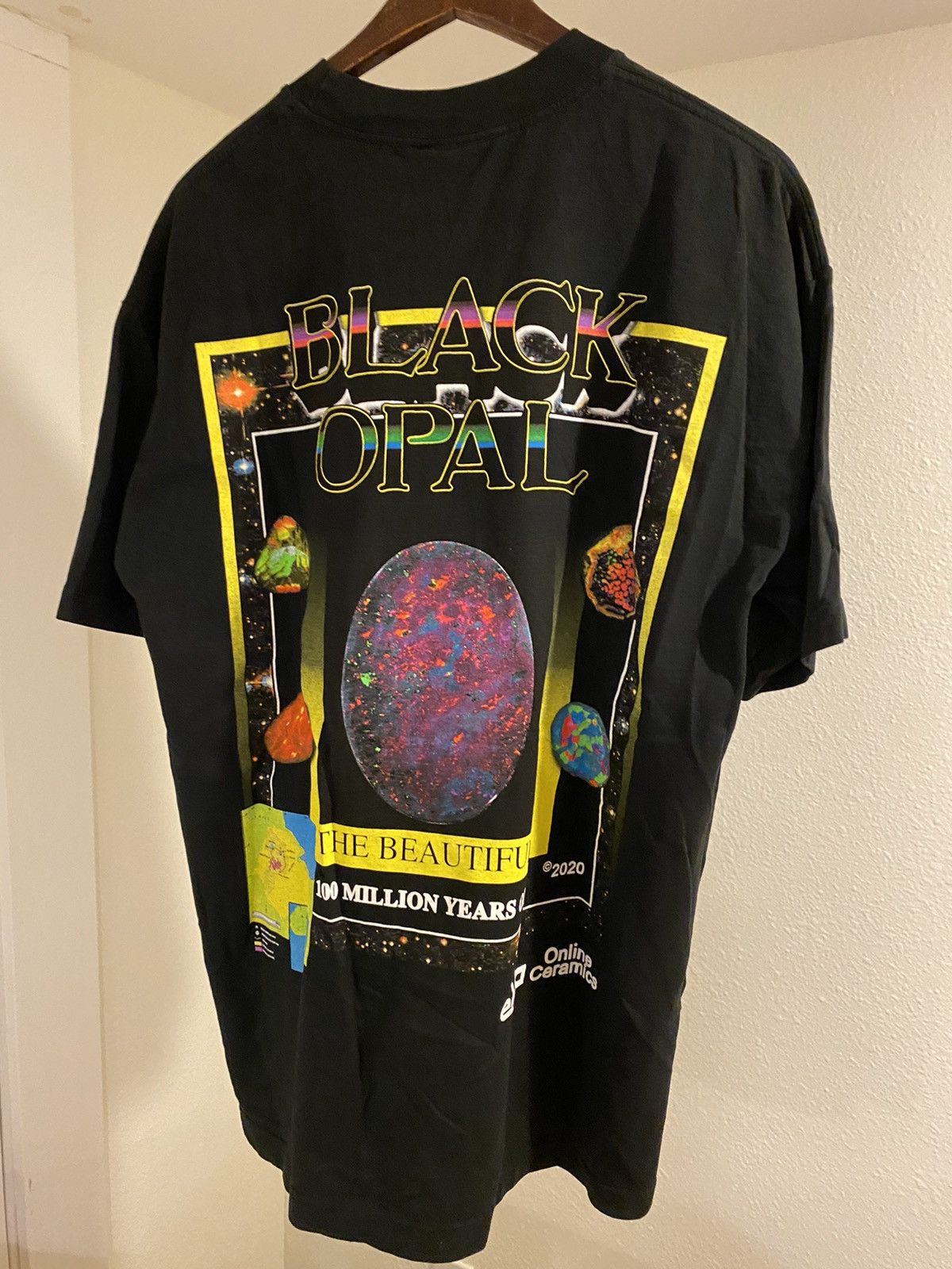 Online Ceramics x Elara x A24 Uncut Gems Black Opal Tee