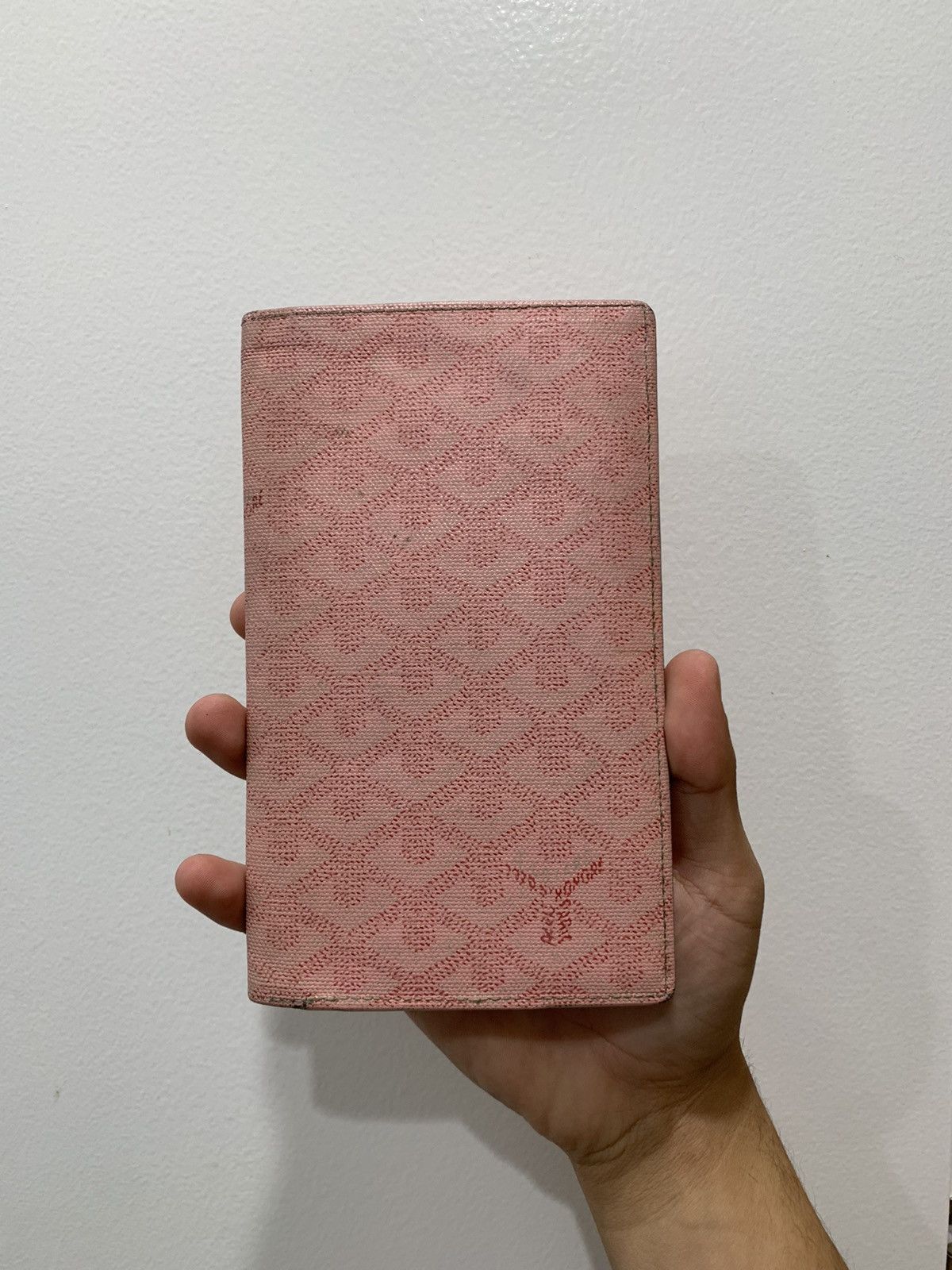 Goyard Passport Cover Pink - PurseValley Factory