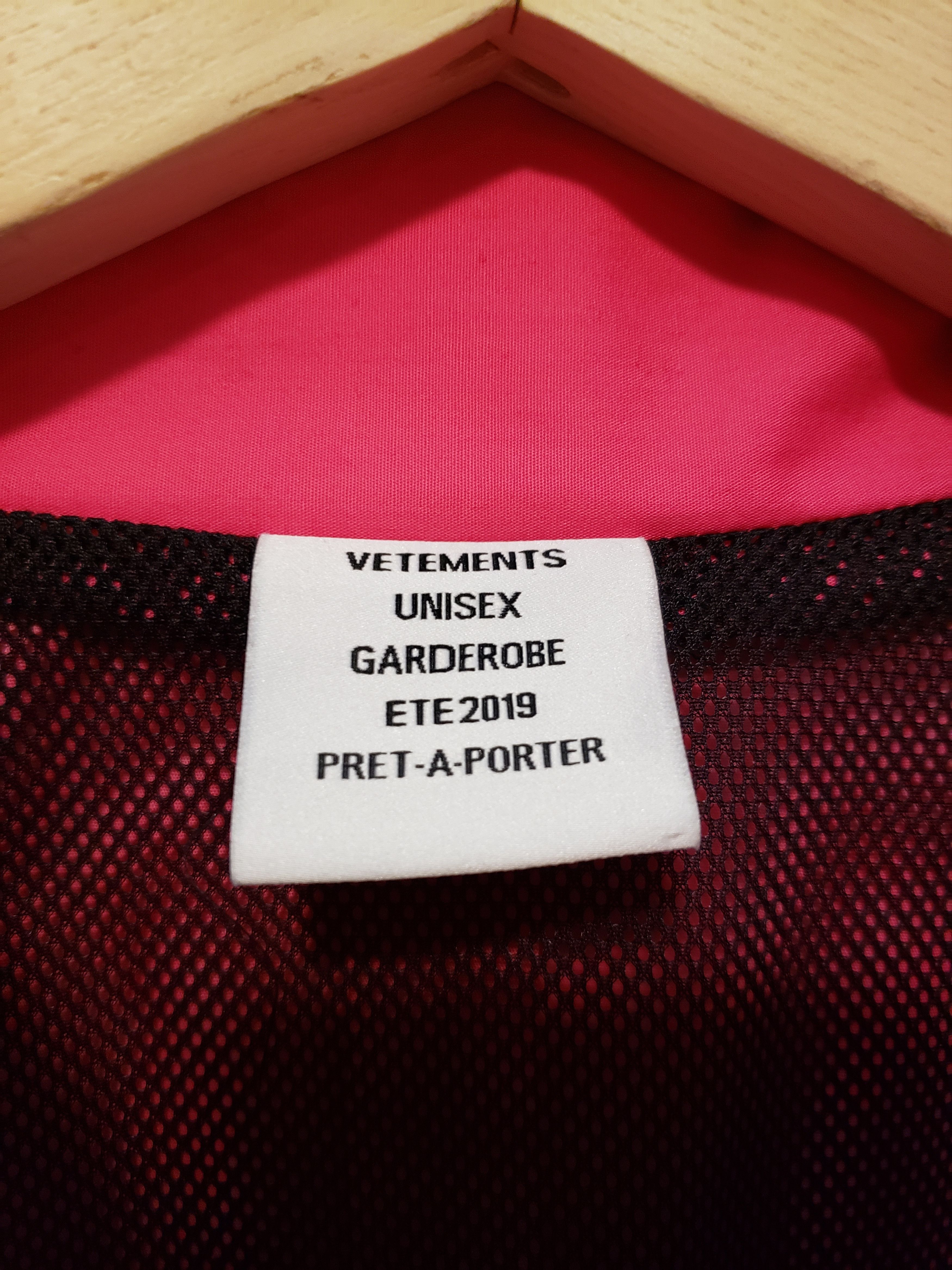 Vetements Vetements SS 19 Track Jacket Size US S / EU 44-46 / 1 - 9 Thumbnail