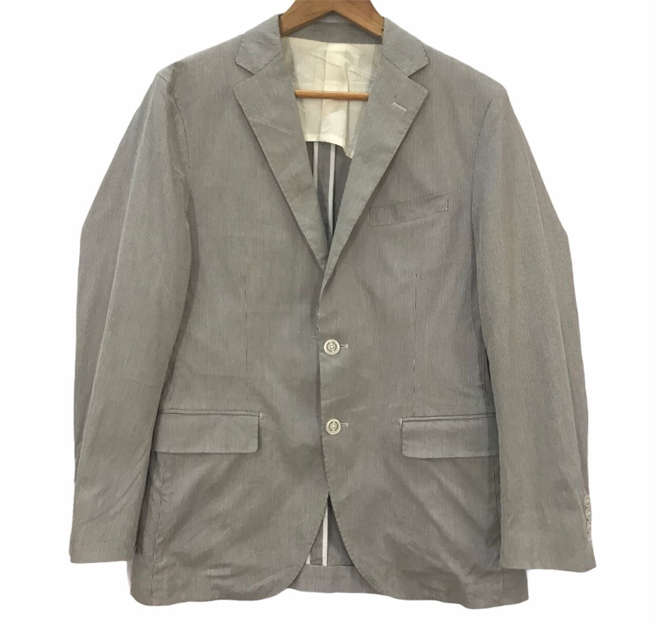 Vintage 🔥Mackintosh Philosophy Striped Blazer Coat Size 40R - 1 Preview