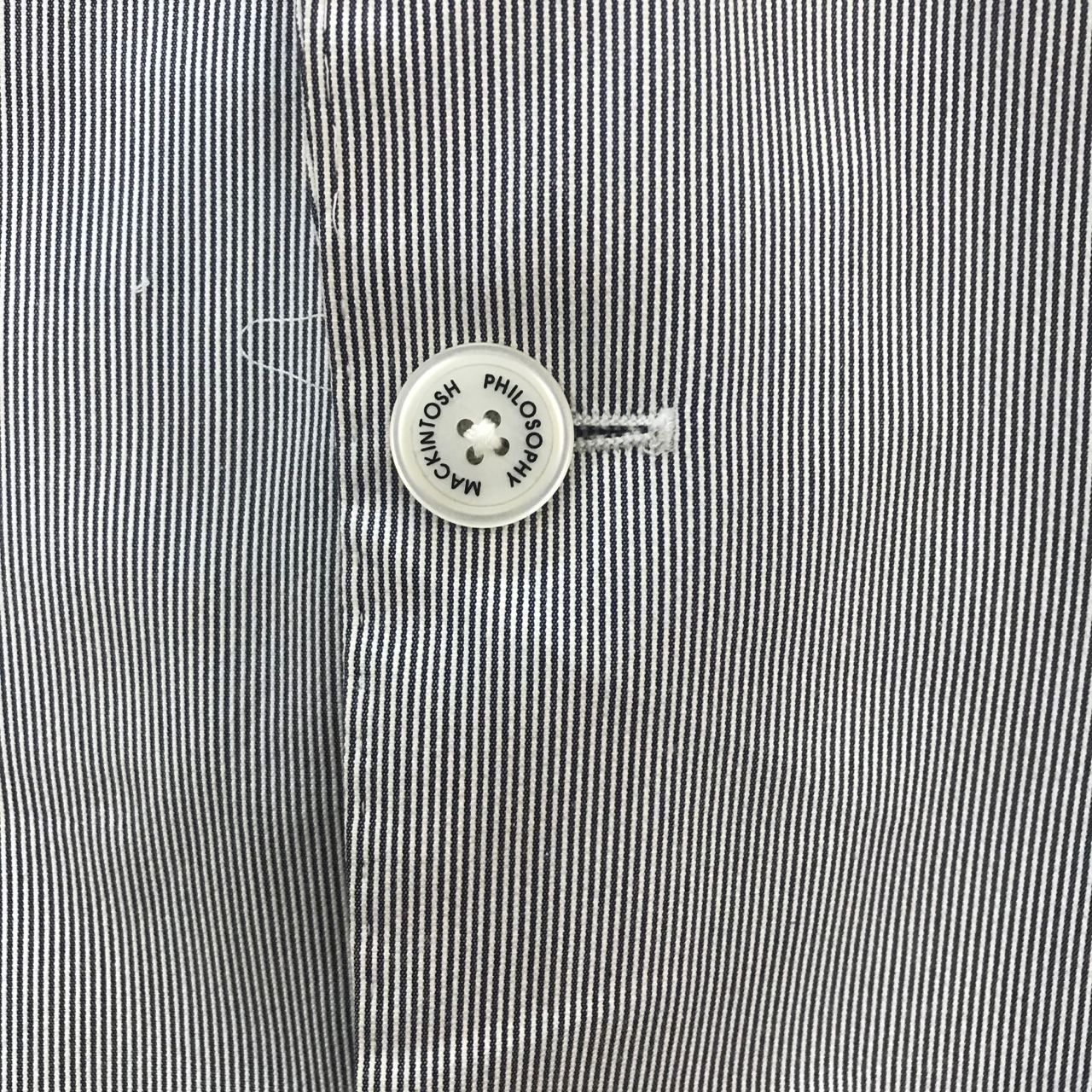 Mackintosh 🔥Mackintosh Philosophy Striped Blazer Coat Size 40R - 2 Thumbnail