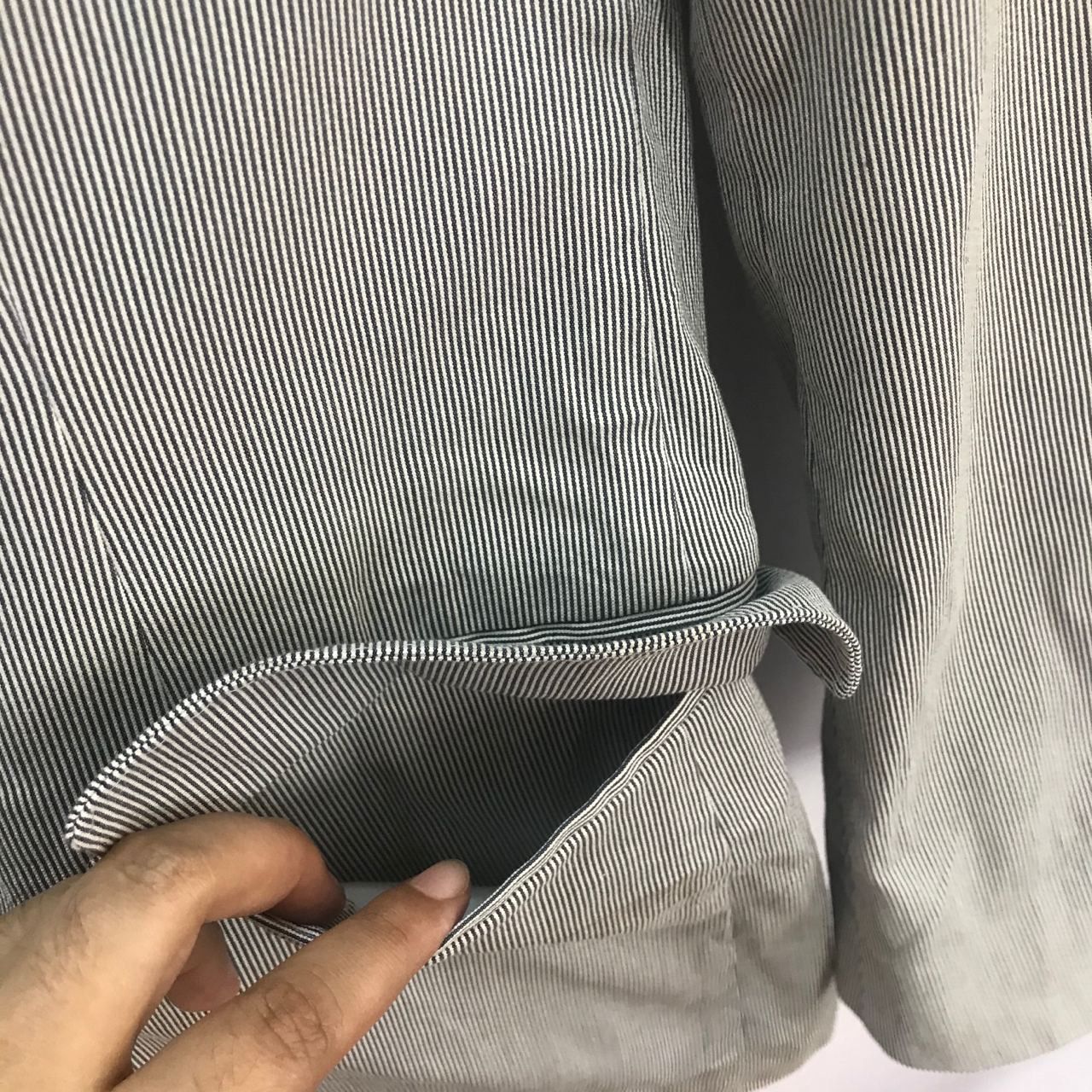 Mackintosh 🔥Mackintosh Philosophy Striped Blazer Coat Size 40R - 4 Thumbnail