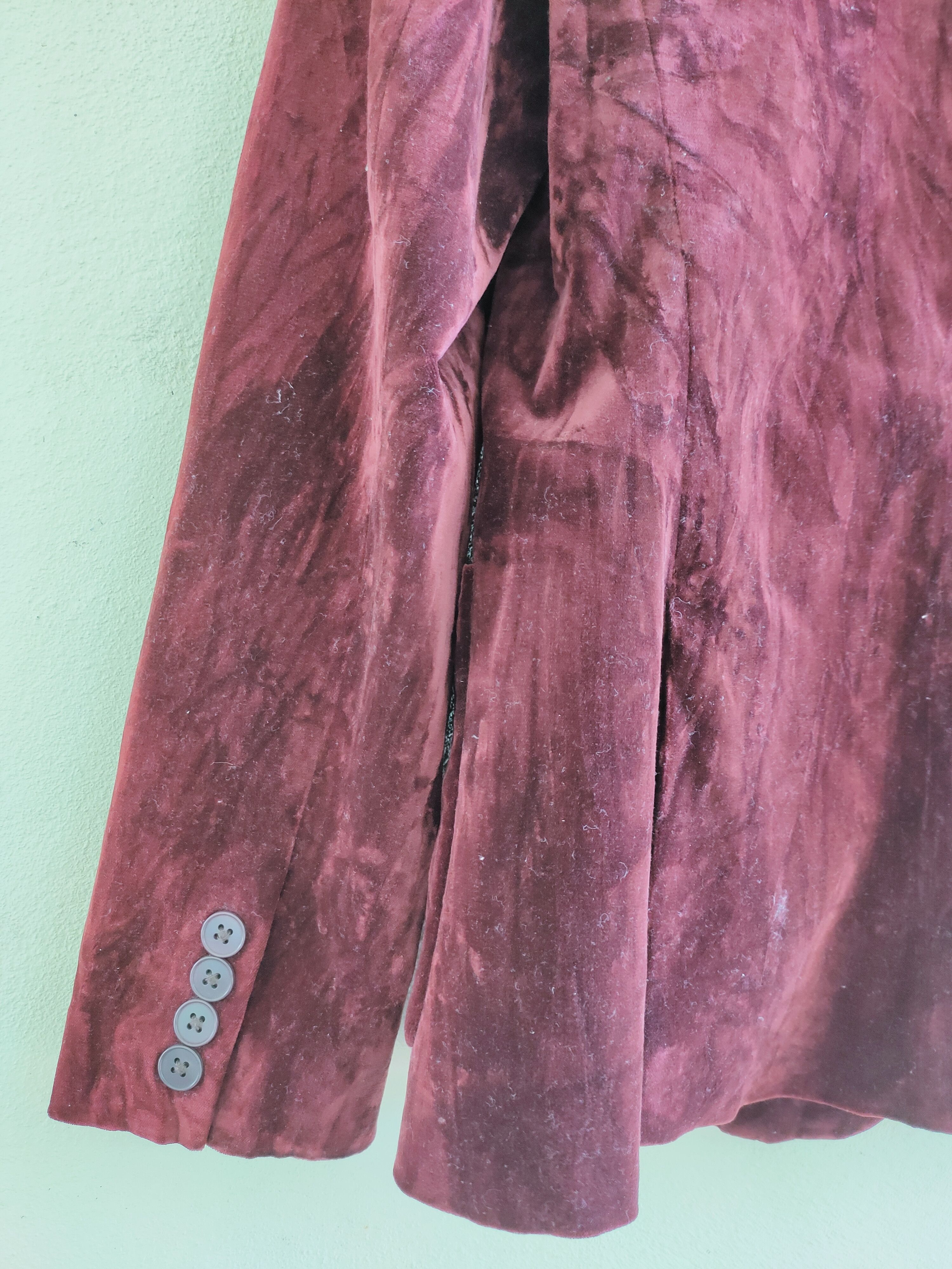 Japanese Brand RALPH LAUREN (RL) velvet coat blazer Size US XS / EU 42 / 0 - 11 Thumbnail