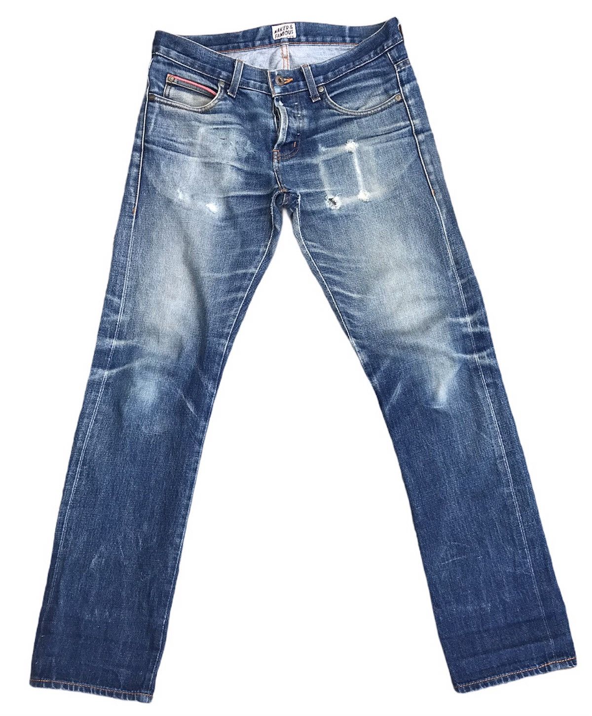 Naked And Famous Dirty Fade Selvedge