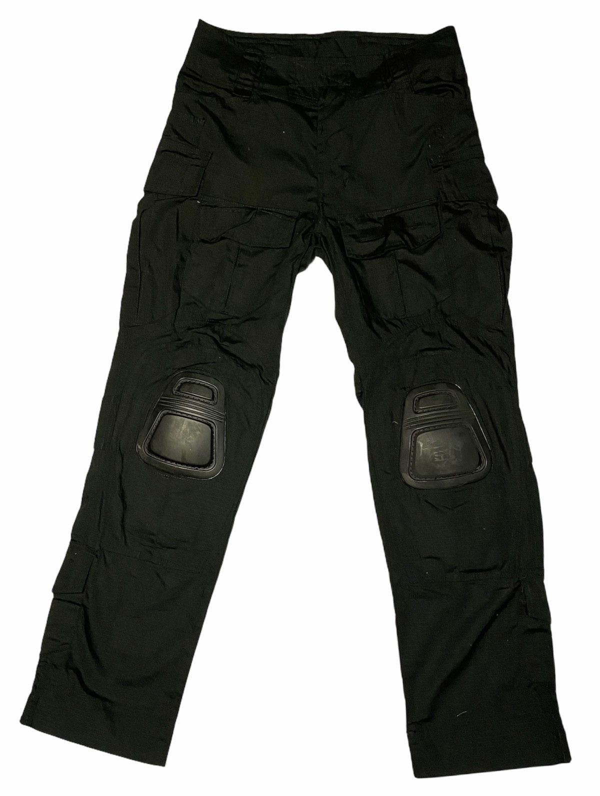 Japanese Brand × Vintage Tactical Pants Multi Pockets With Knee Padding Size US 30 / EU 46 - 2 Thumbnail