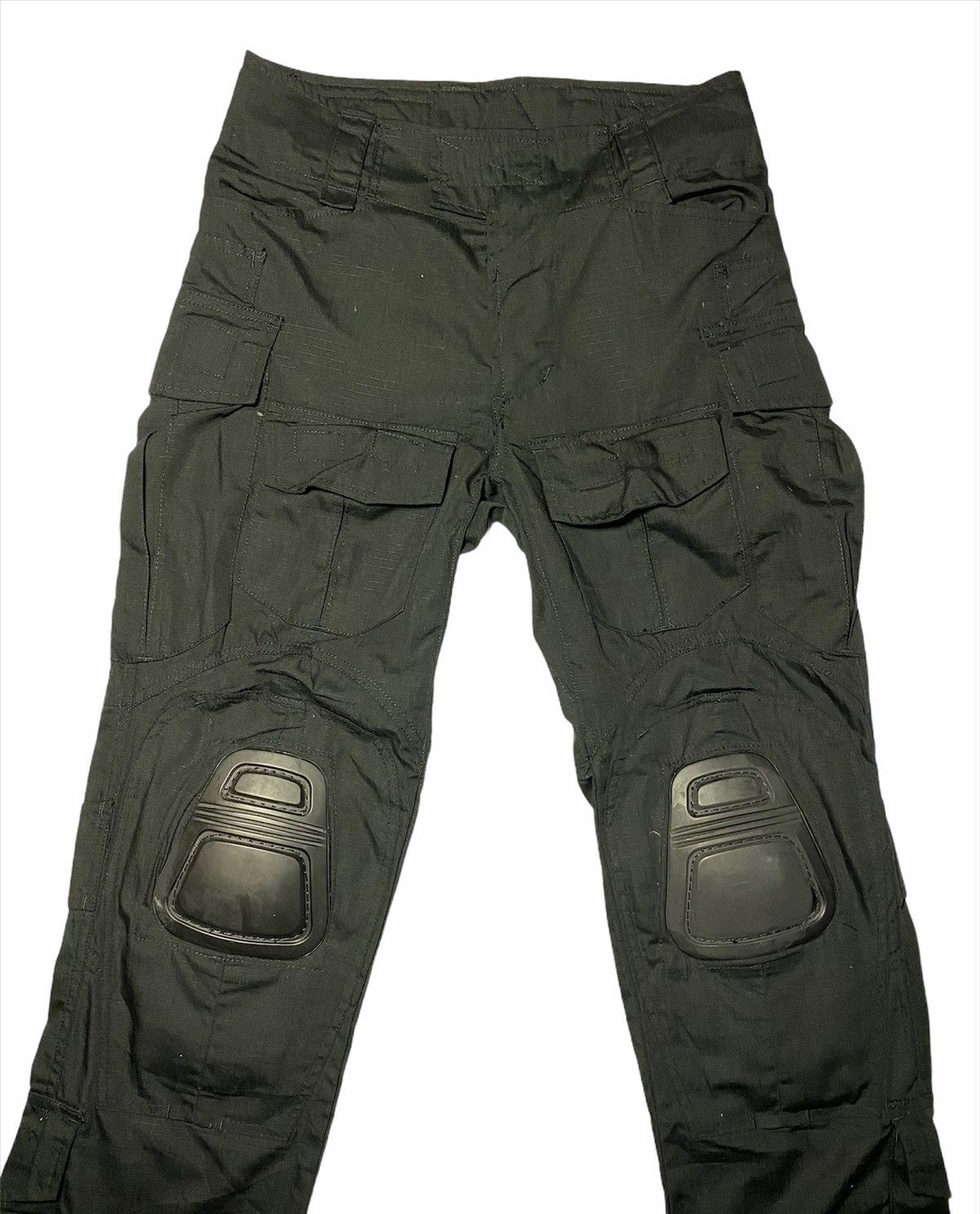Japanese Brand × Vintage Tactical Pants Multi Pockets With Knee Padding Size US 30 / EU 46 - 4 Thumbnail